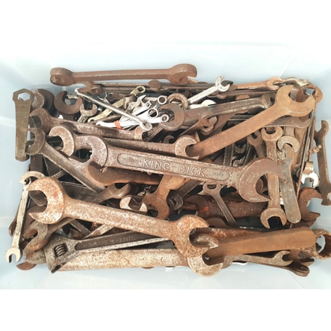 LARGE QUANTITY OF VINTAGE SPANNERS including examples by ma...