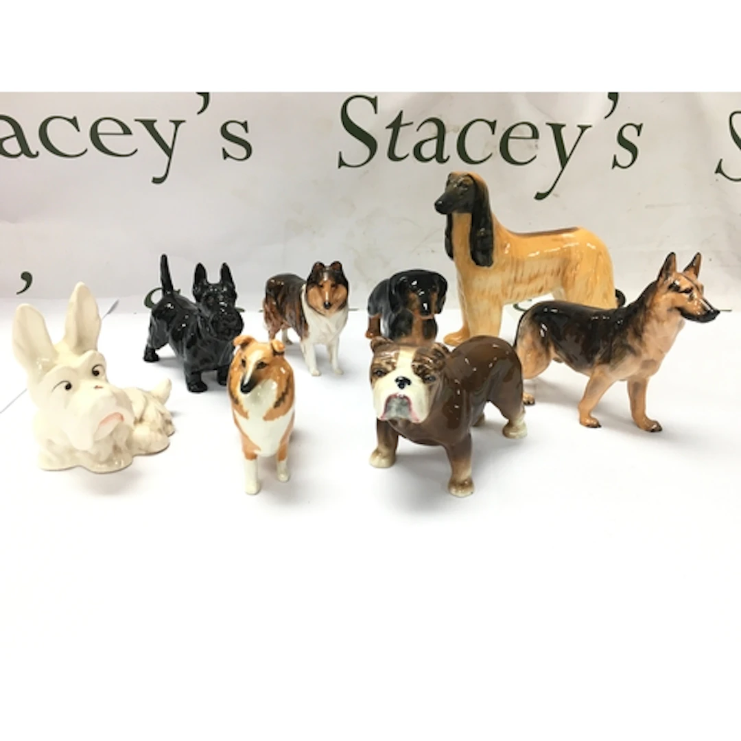 vintage Beswick and Royal Doulton including Bulldog "Bosun" ...