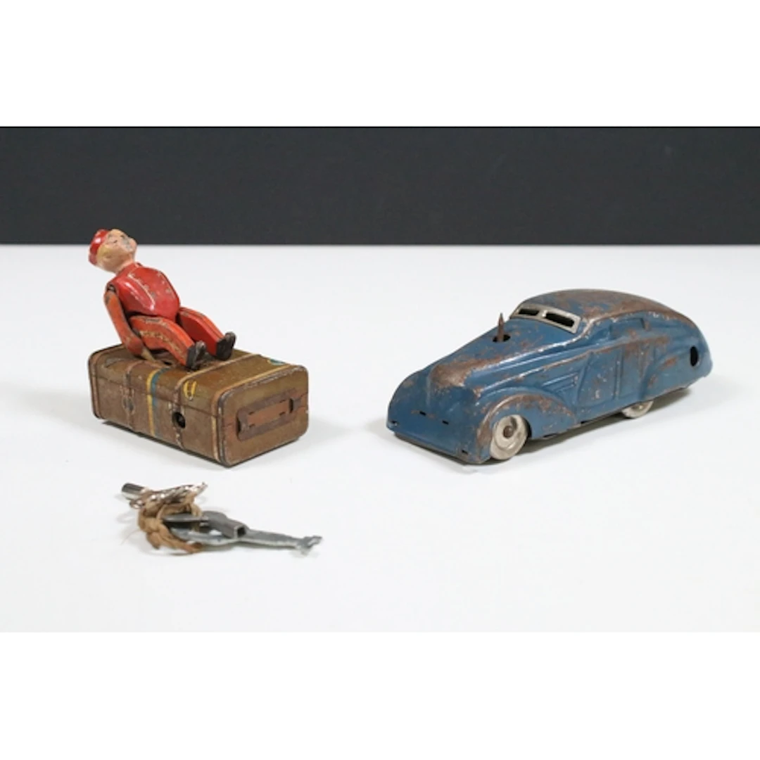 Two Early-Mid 20th C clockwork models to include Gescha (Ger...