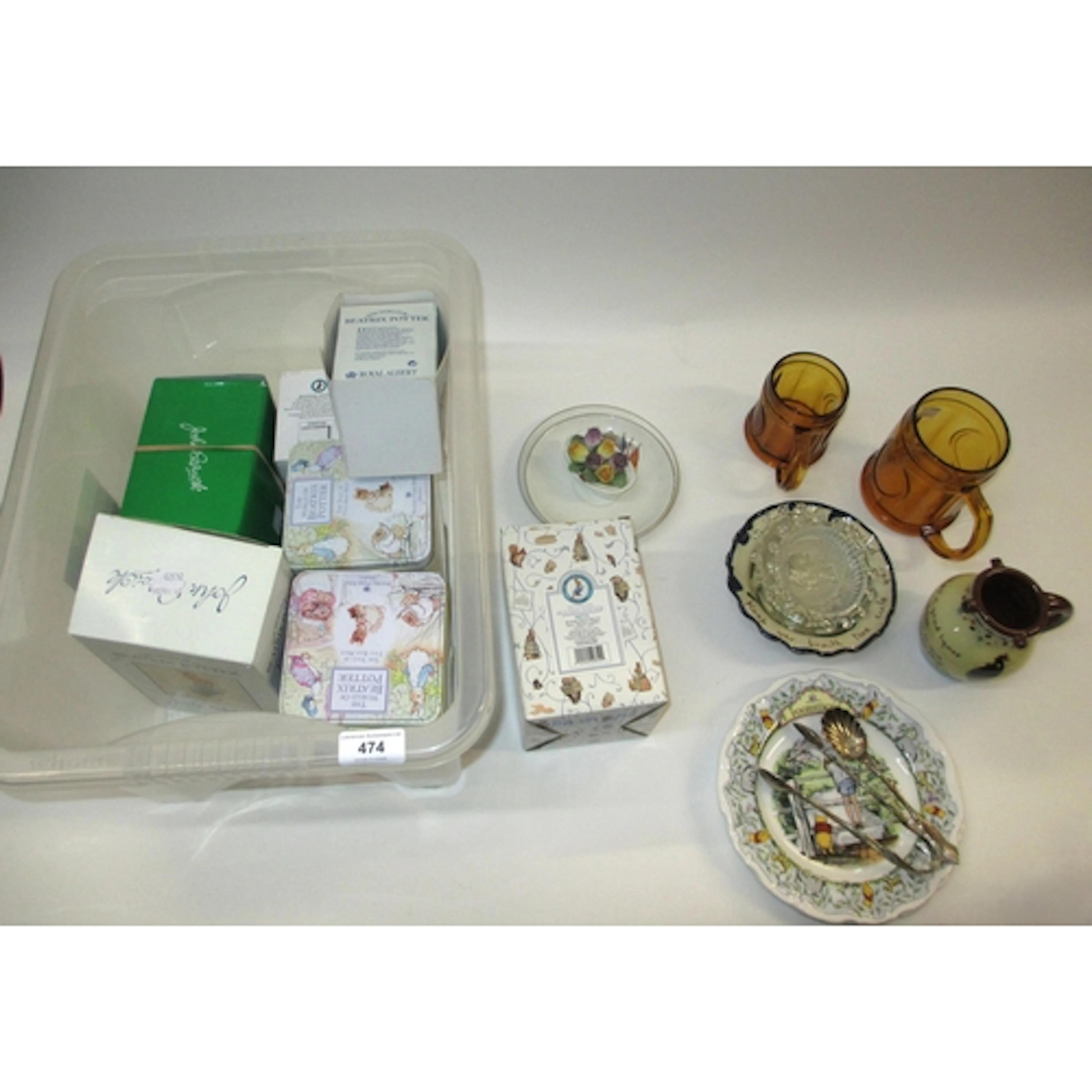 Quantity of Beatrix Potter figures, by Beswick and Border Fi...