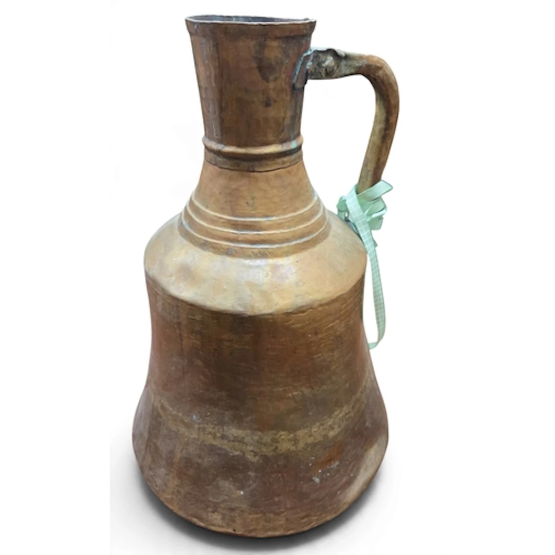 A 19th Century Copper wine Vessel. H 40 cm approx.
