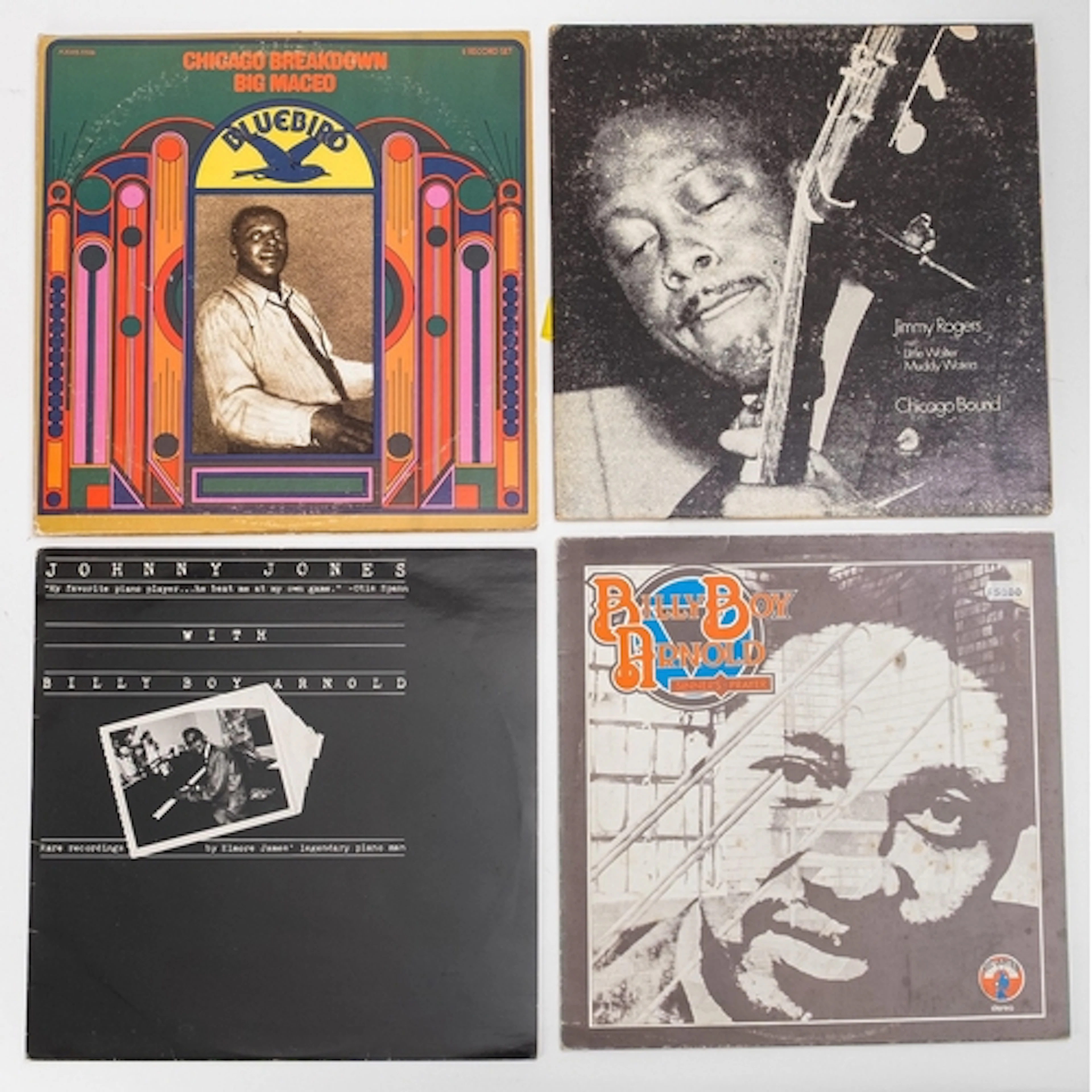 4 LPs: Johnny Jones with Billy Boy Bland Billy Bo...