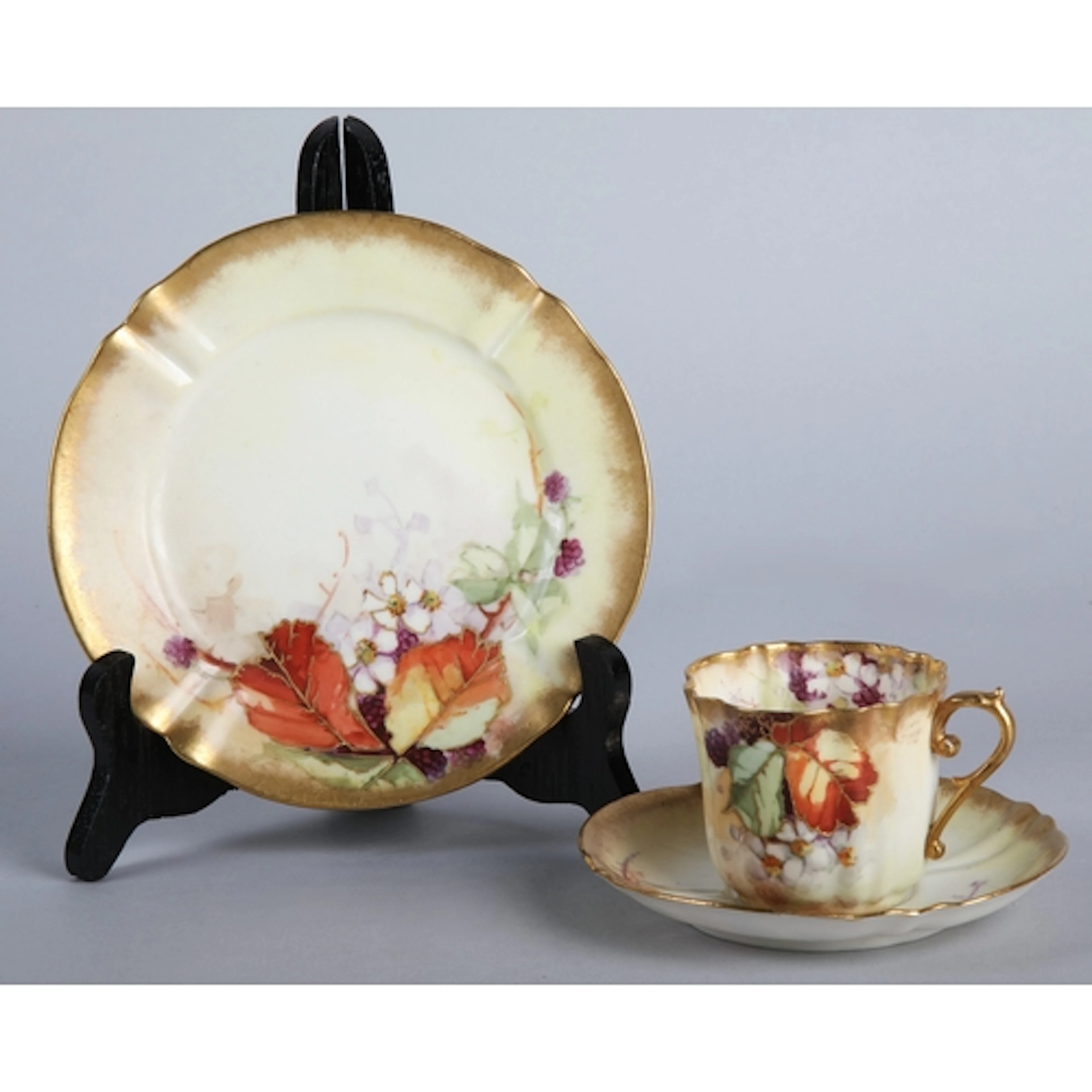 Nautilus trio(cup, saucer and side plate)