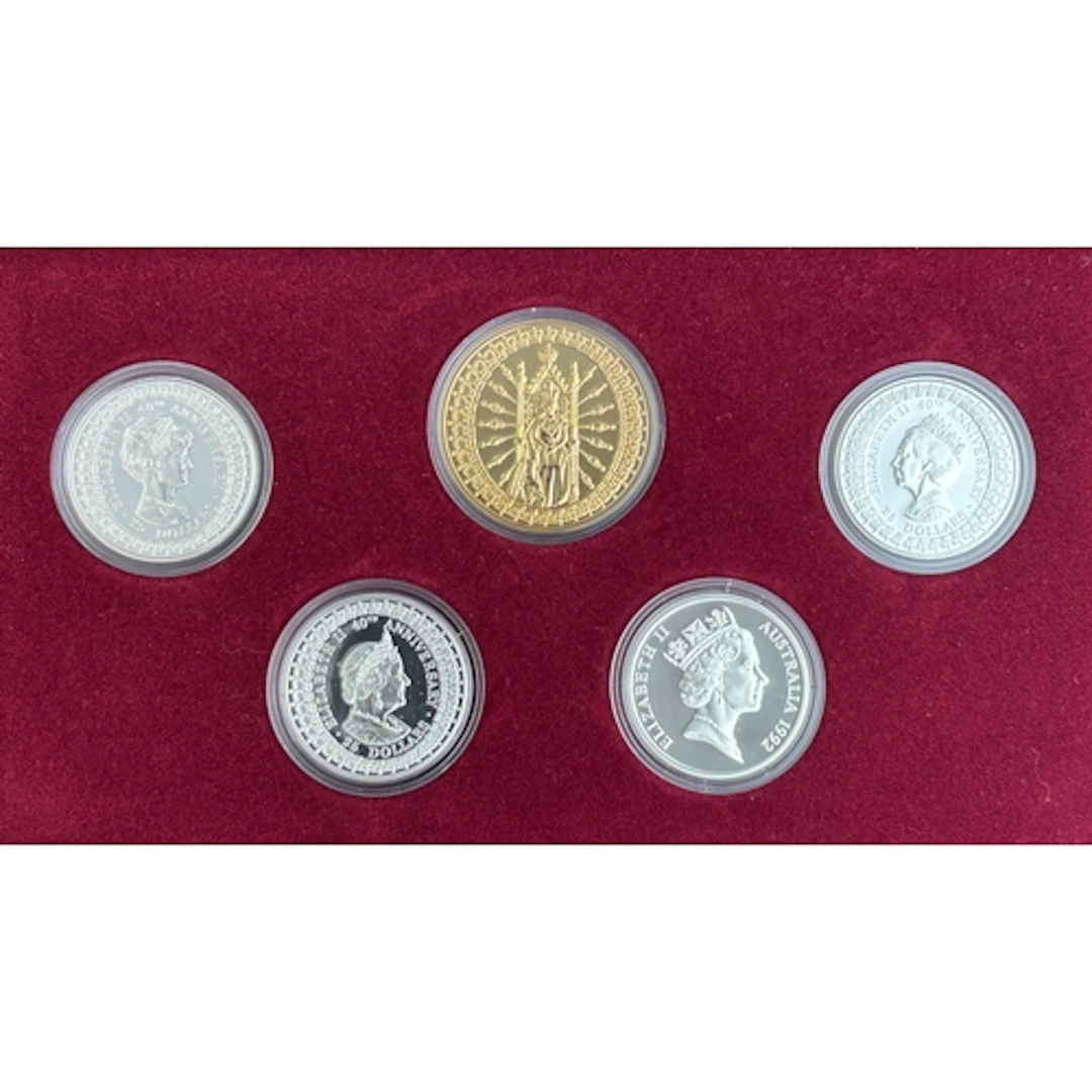 Australia 1992 The Royal Ladies Four-Coin Silver $25 Collect...