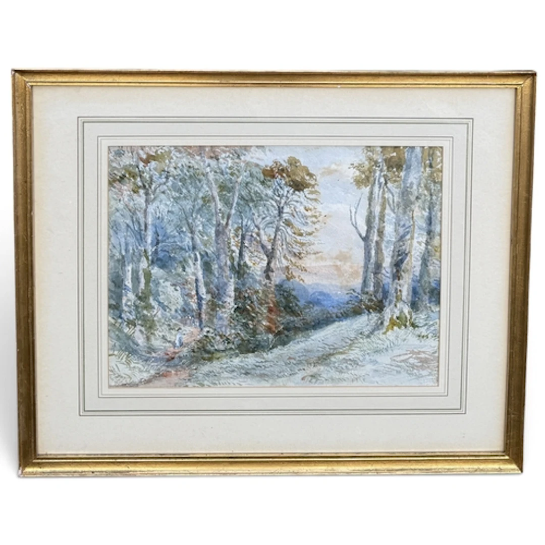 EARLY 20TH CENTURY BRITISH SCHOOL: ISLE OF WIGHT Watercolour...