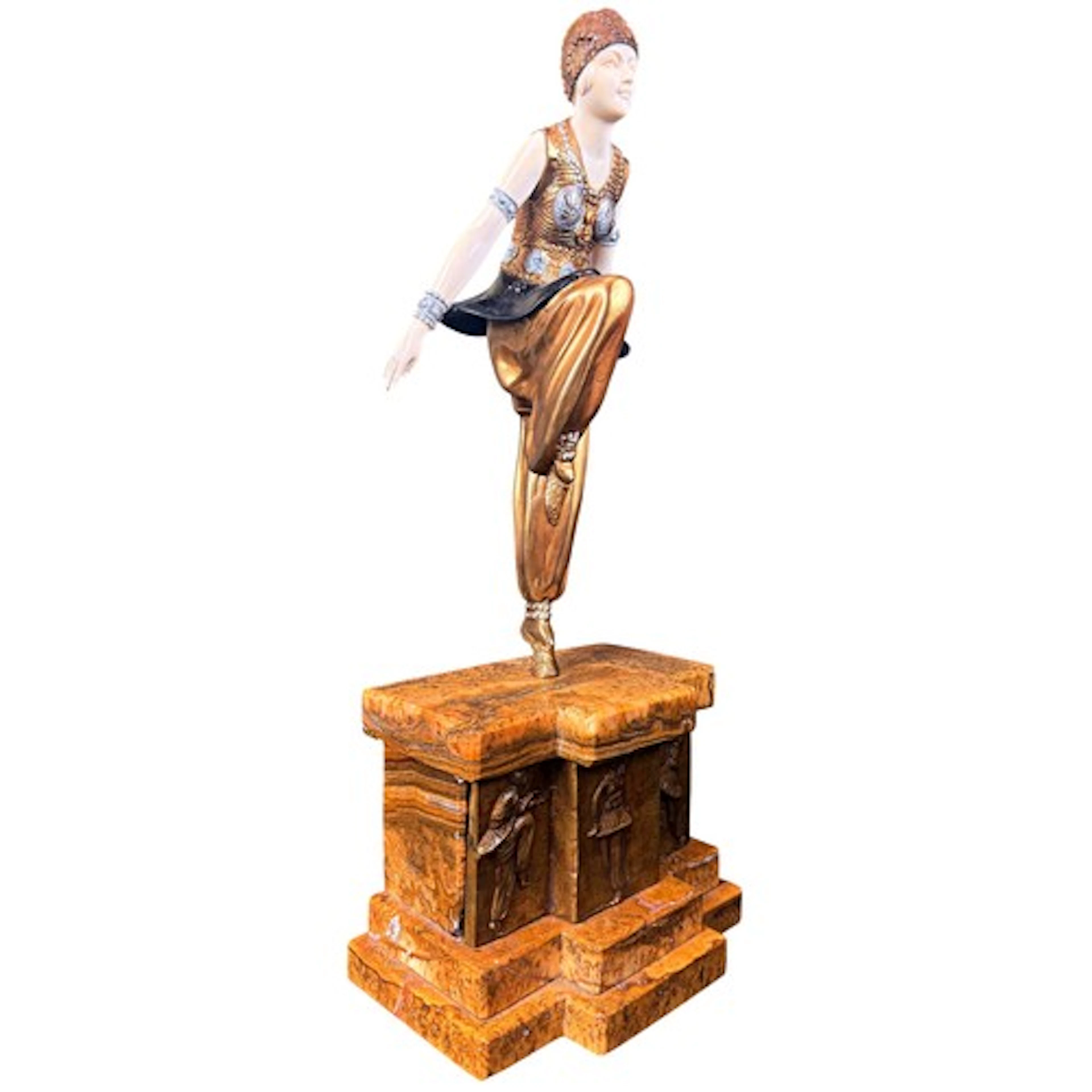 Demetrie Chiparus (Romanian, 1886-1947) 'Oriental Dancer', a...