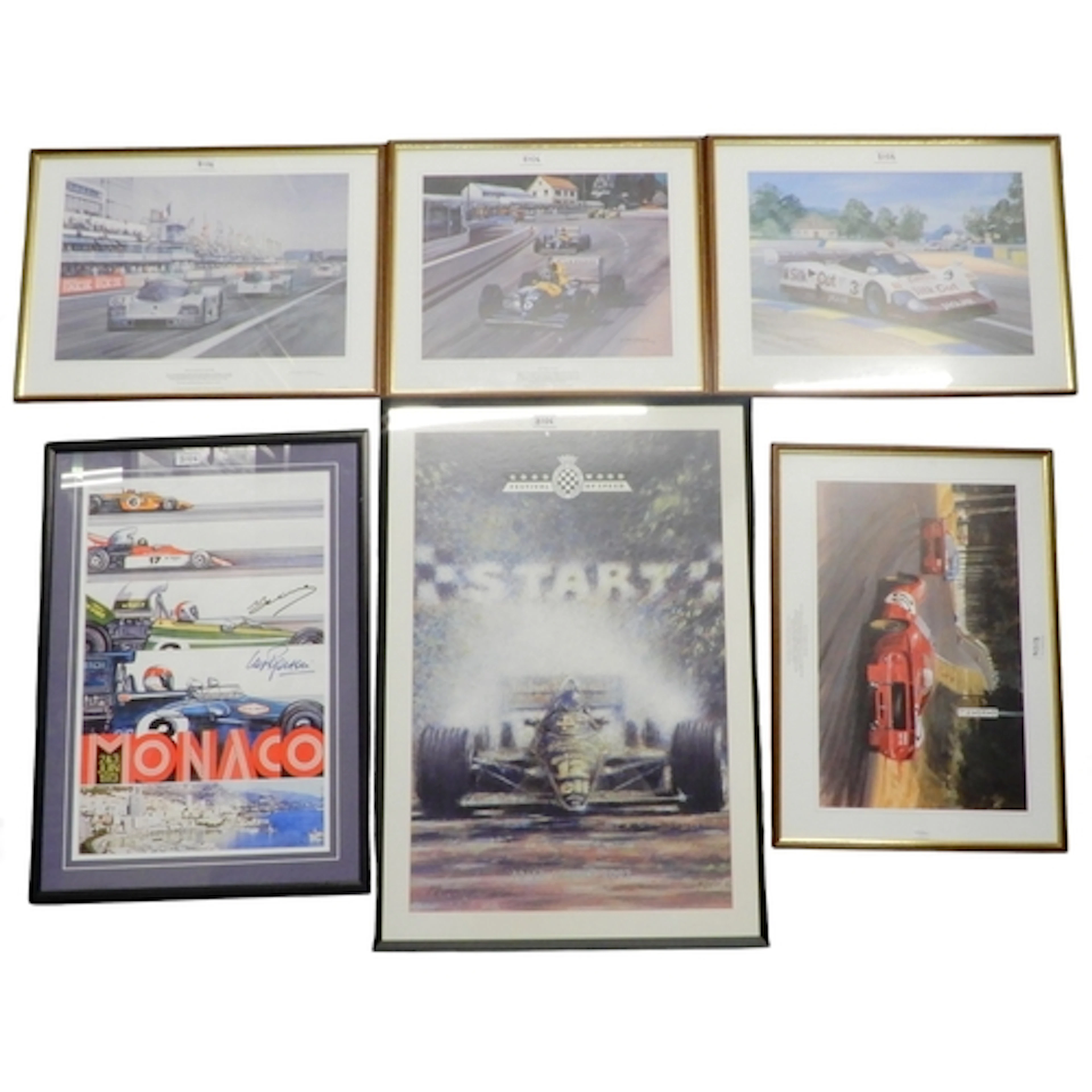 A limited edition Goodwood Festival of Speed 2002 poster, fe...