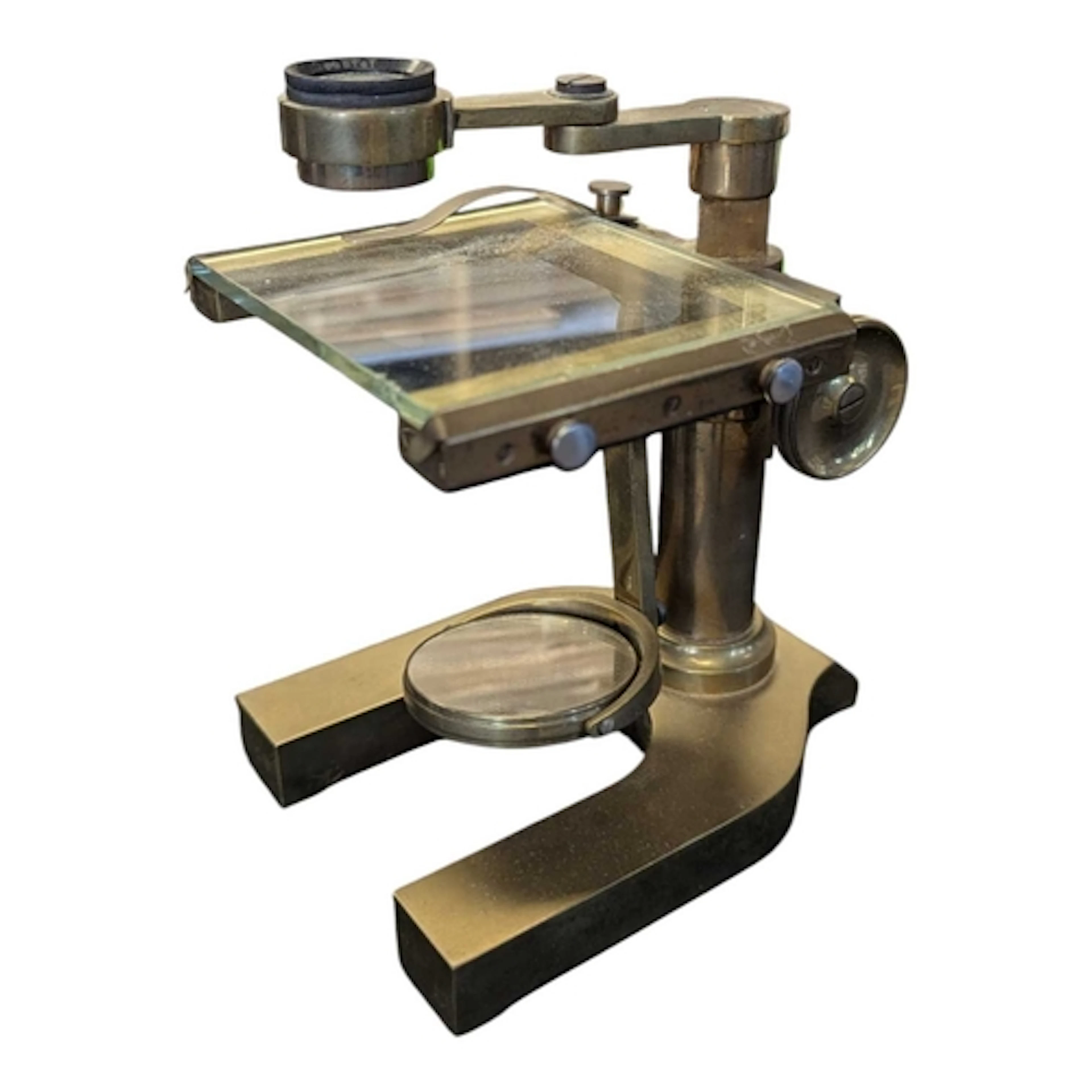 Early 20th century Ernst Leitz Wetzlar brass dissecting micr...