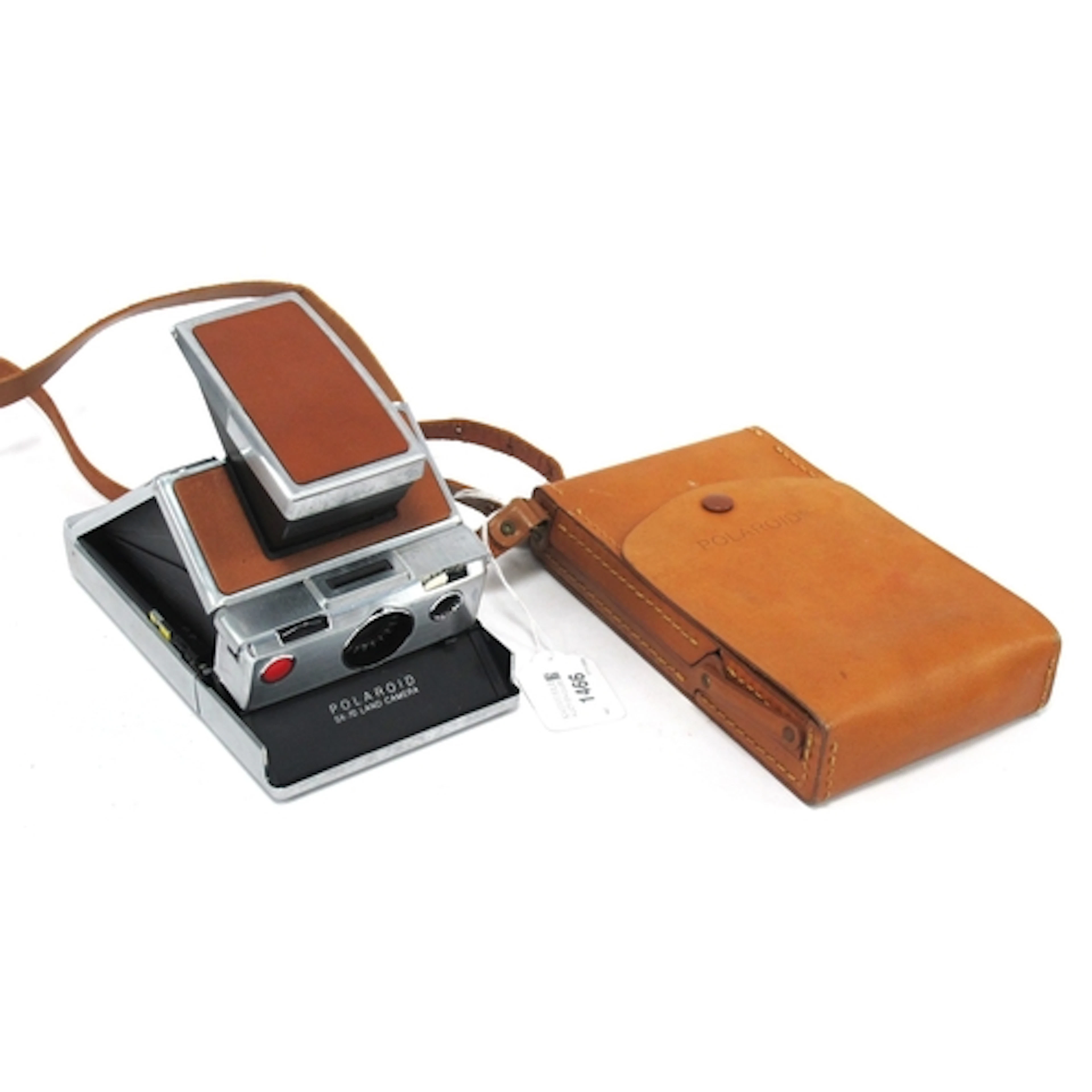 Polaroid SX-70 Land Camera, with case.