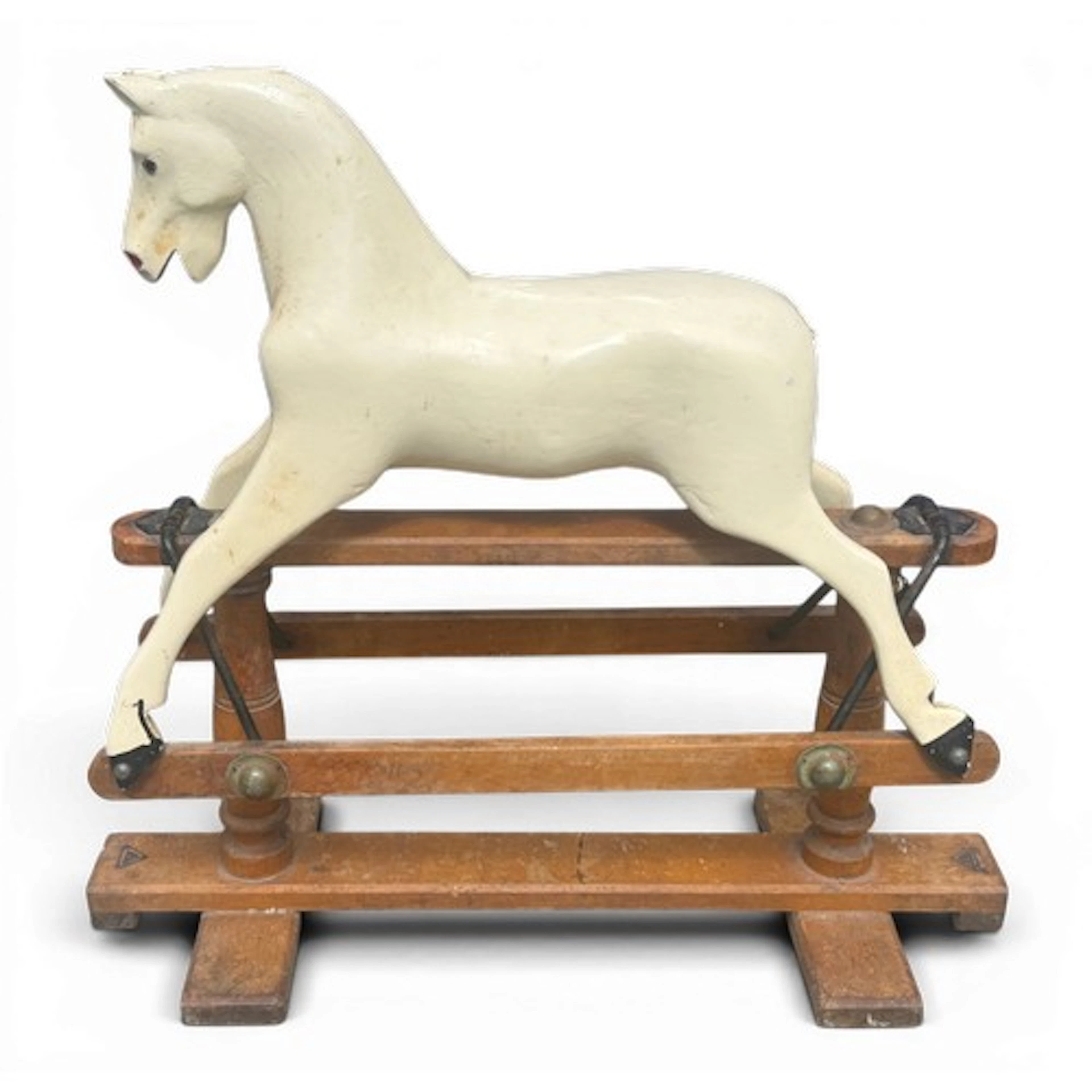 An early 20thC Lines Bros Ltd, London white painted wooden r...