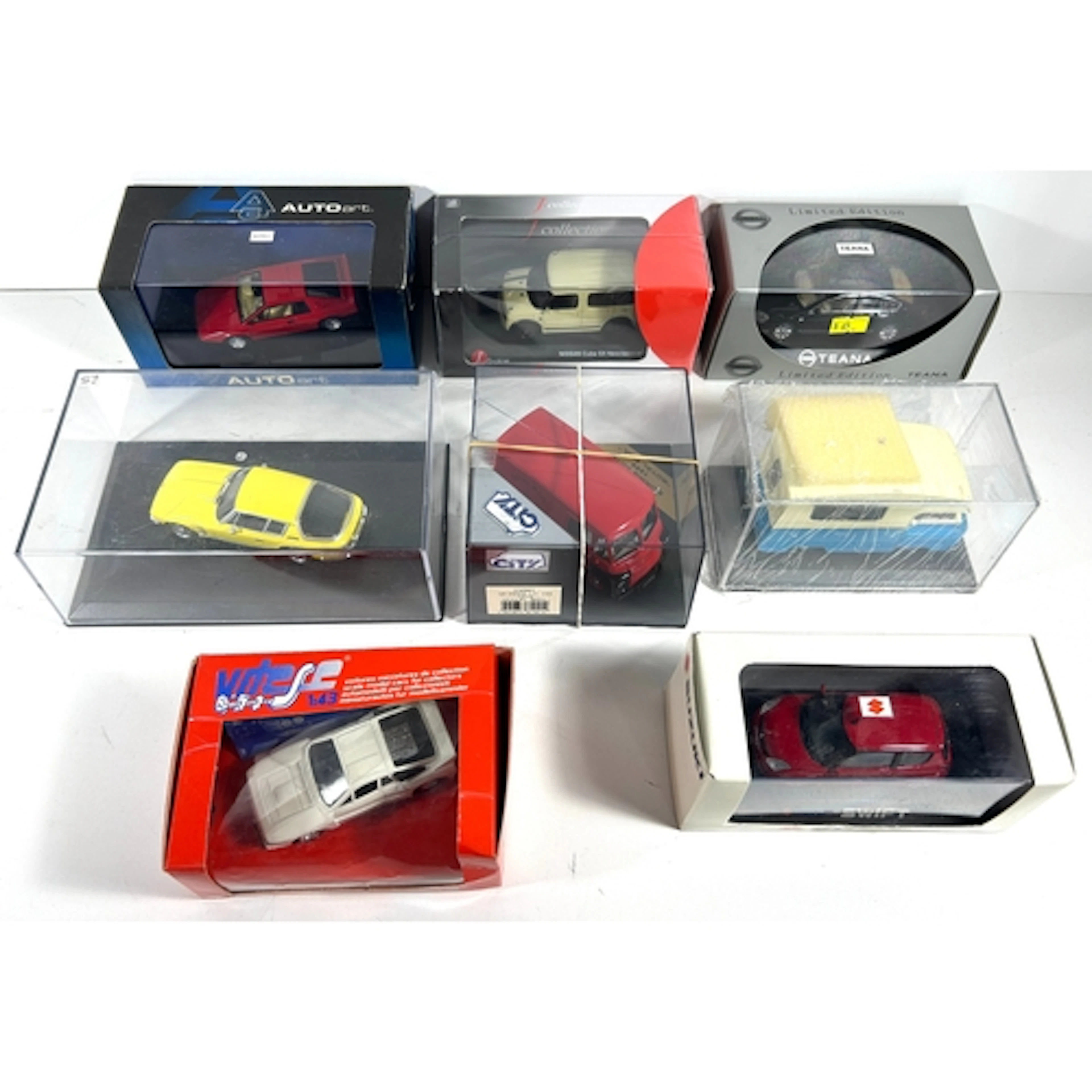 24 Various Makes. Autoart Lotus Esprit. J-Collection Nissan ...