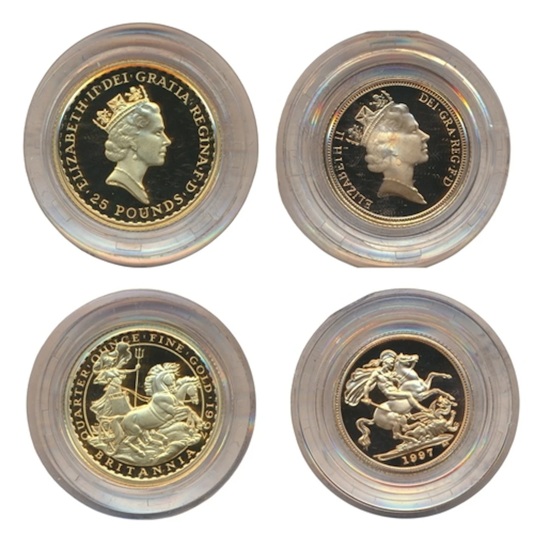 Investment Gold Lot - Documents Required. 1997 half sovereig...