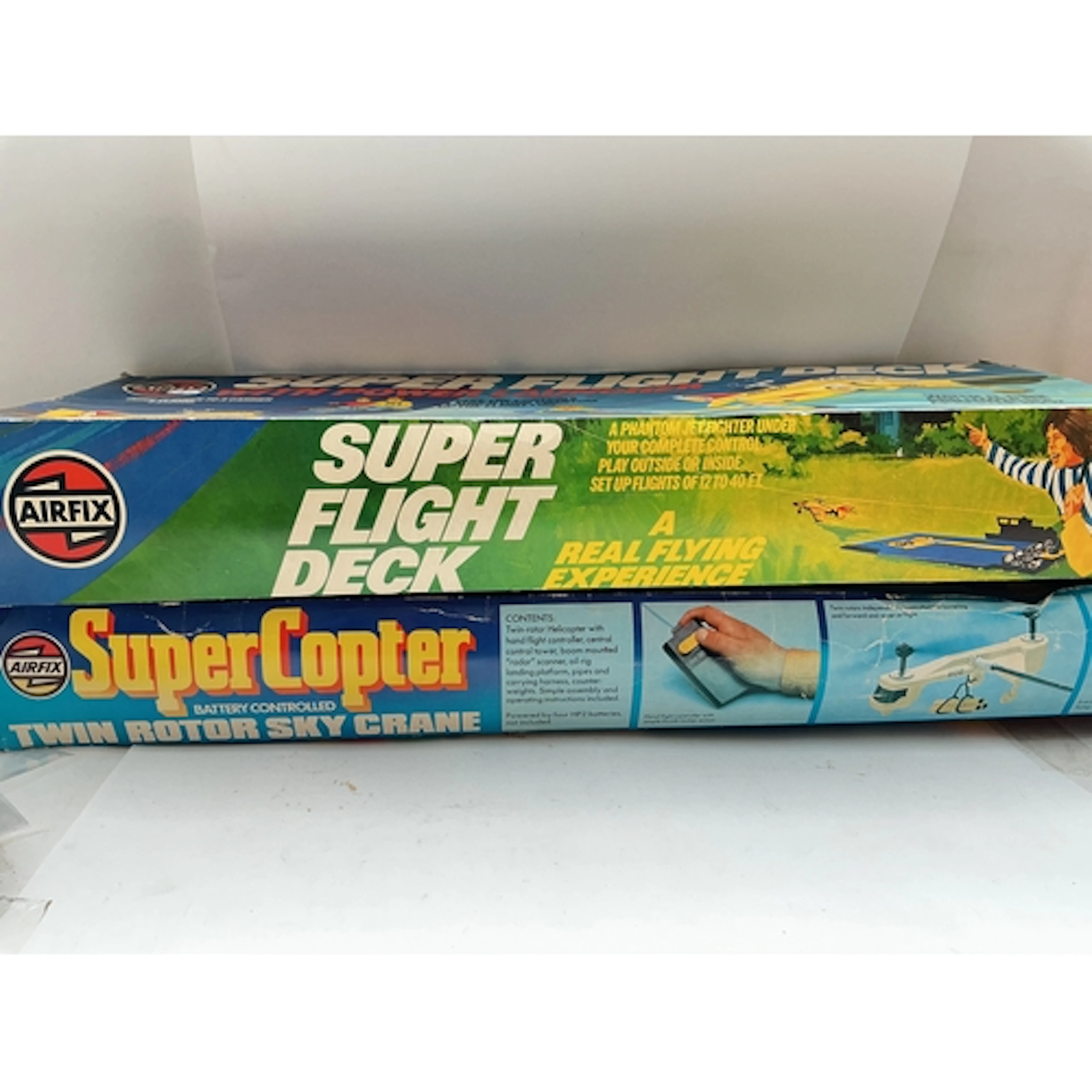 A Boxed Airfix Super Flight Deck And A Super Copter. (2).