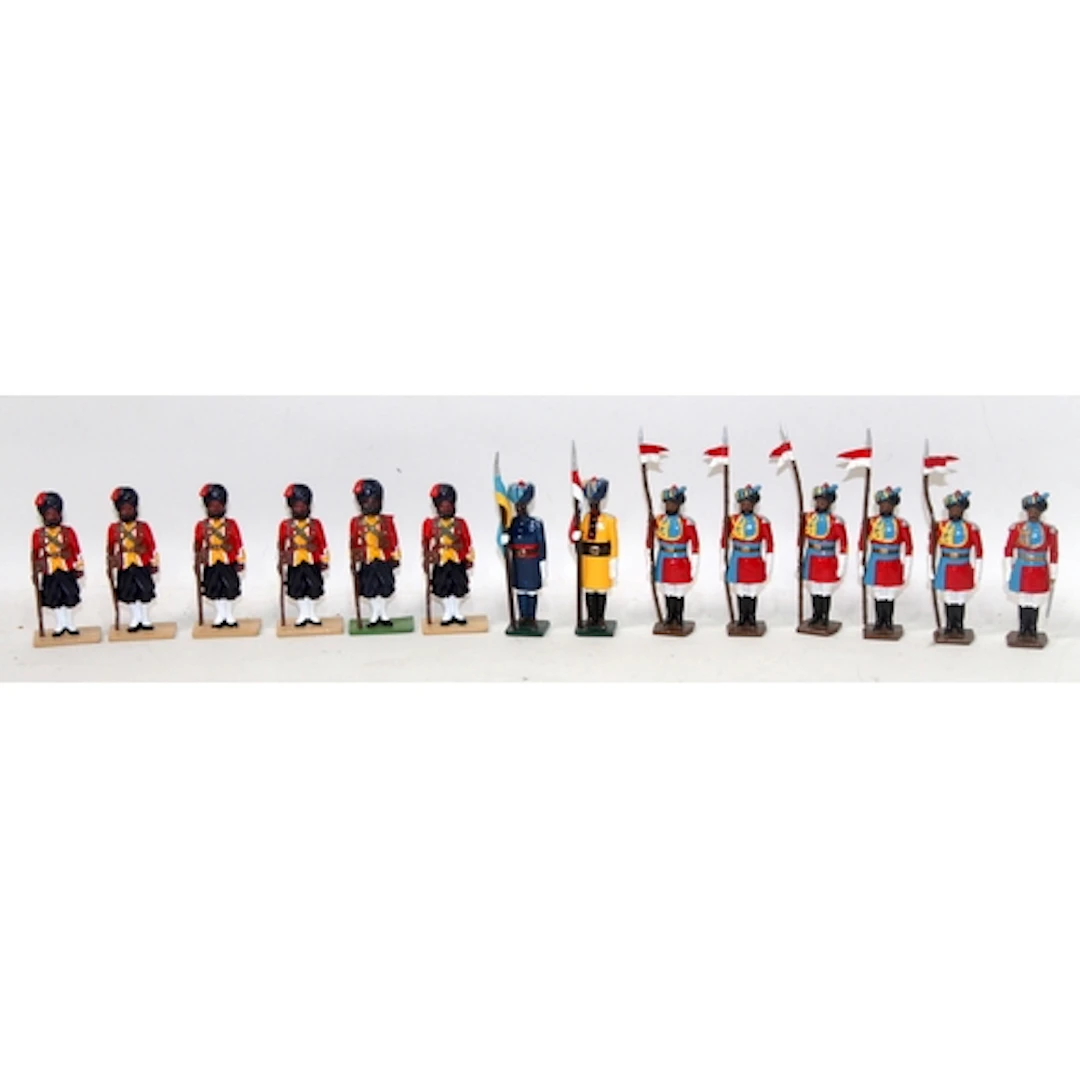 Cast metal model soldiers: Circa 1890's British Indian Army ...