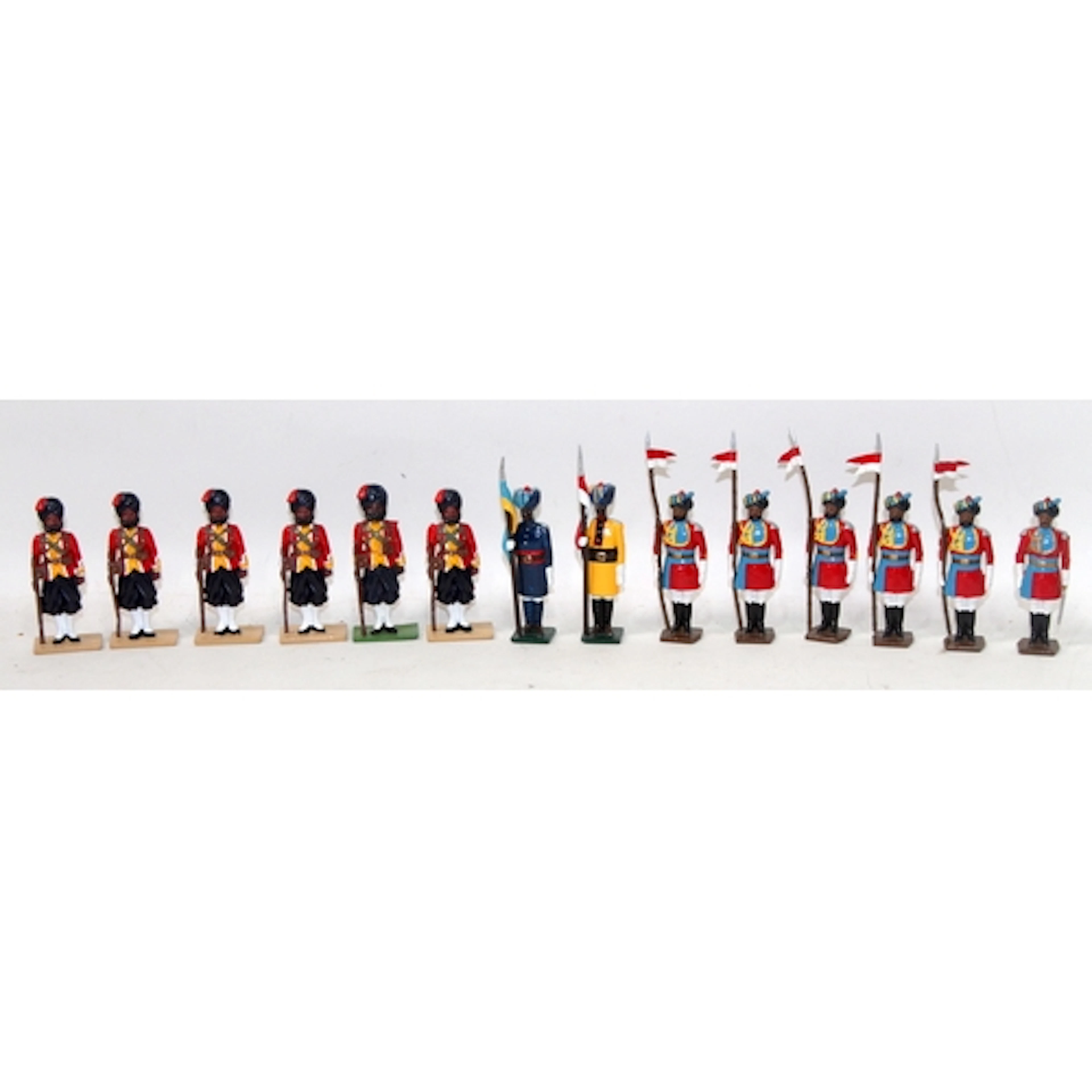 Cast metal model soldiers: Circa 1890's British Indian Army ...