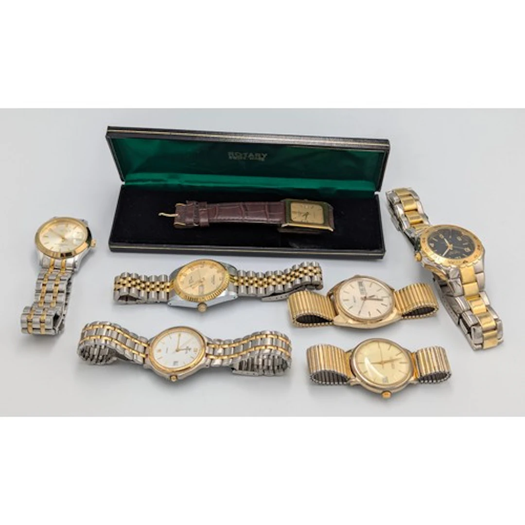 Watches - A quantity of wristwatches, to include bulova, nex...