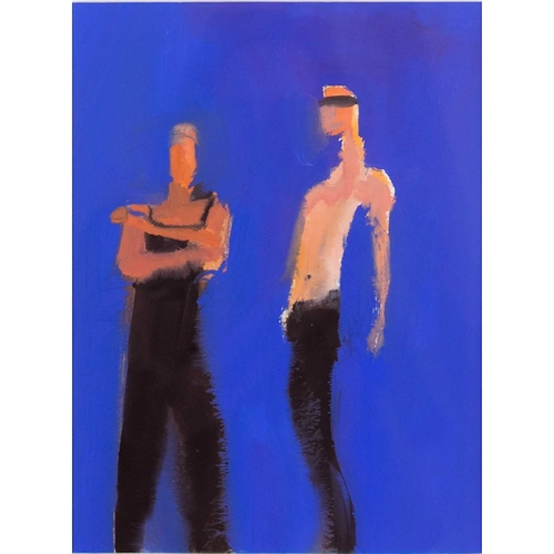 § John MILLER (1931-2002) Dancers Gouache, stamp signed, ins...