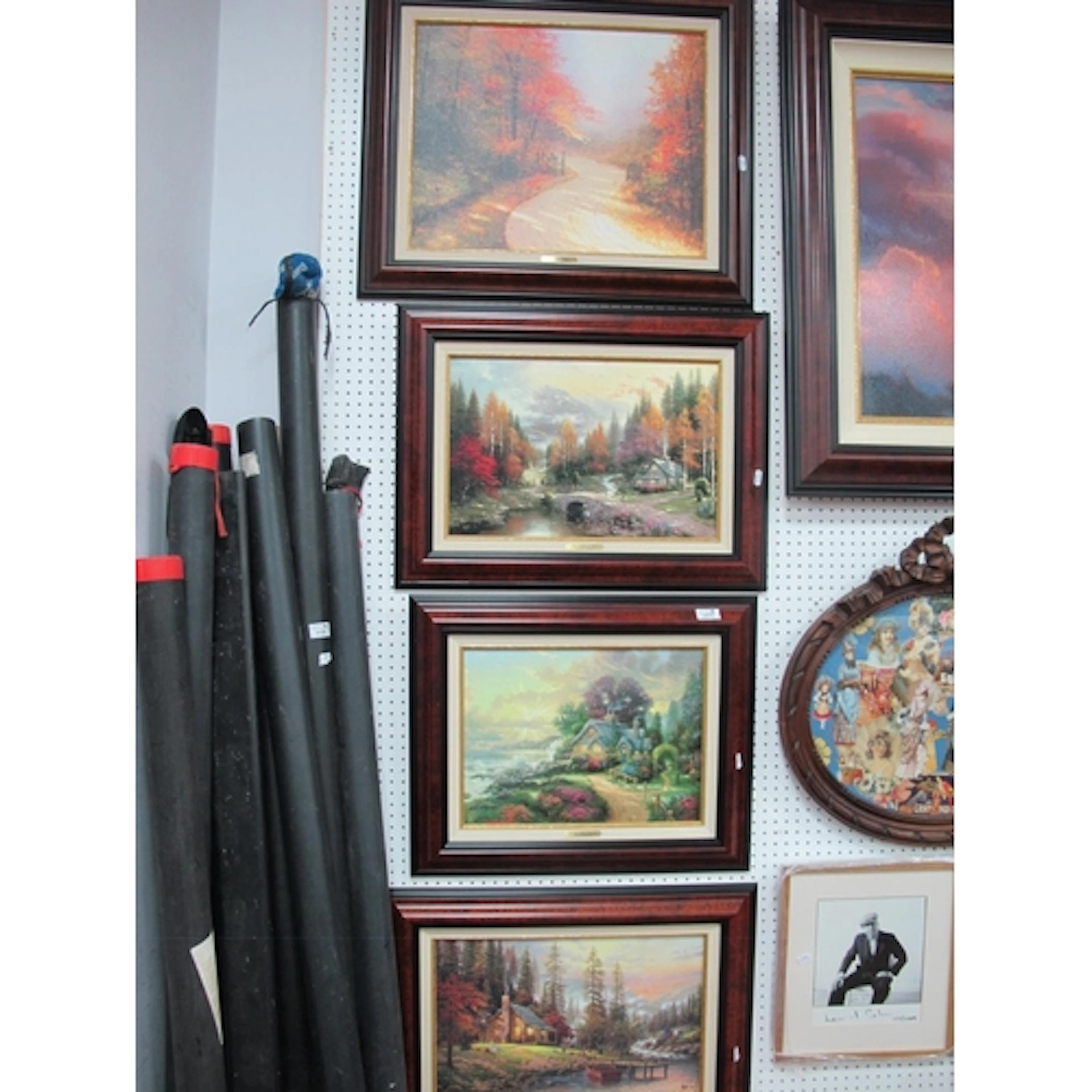 After Thomas Kinkade, 'The Valley of Peace', 'A New Day Draw...