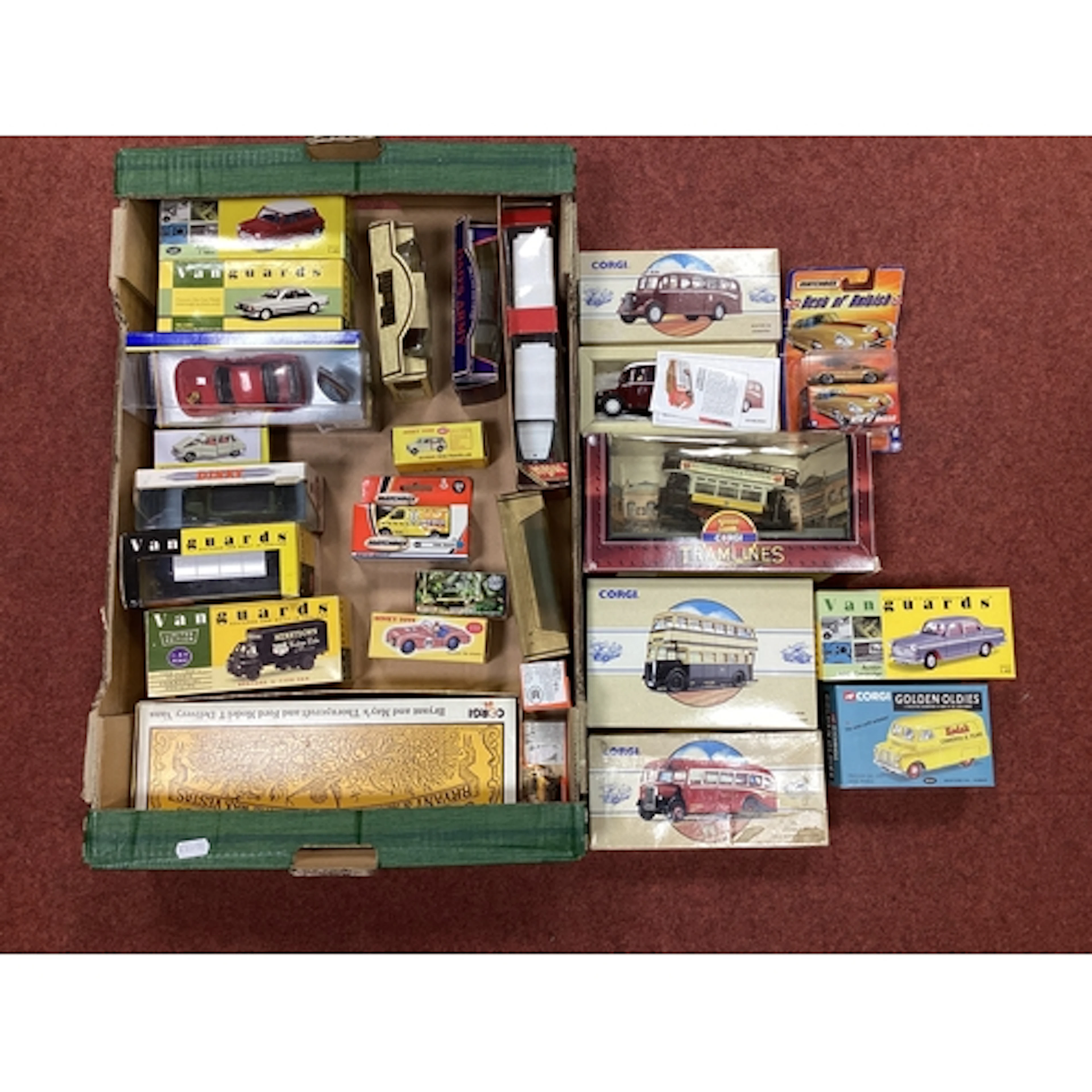 Approximately Twenty Four diecast model vehicles by Corgi, L...