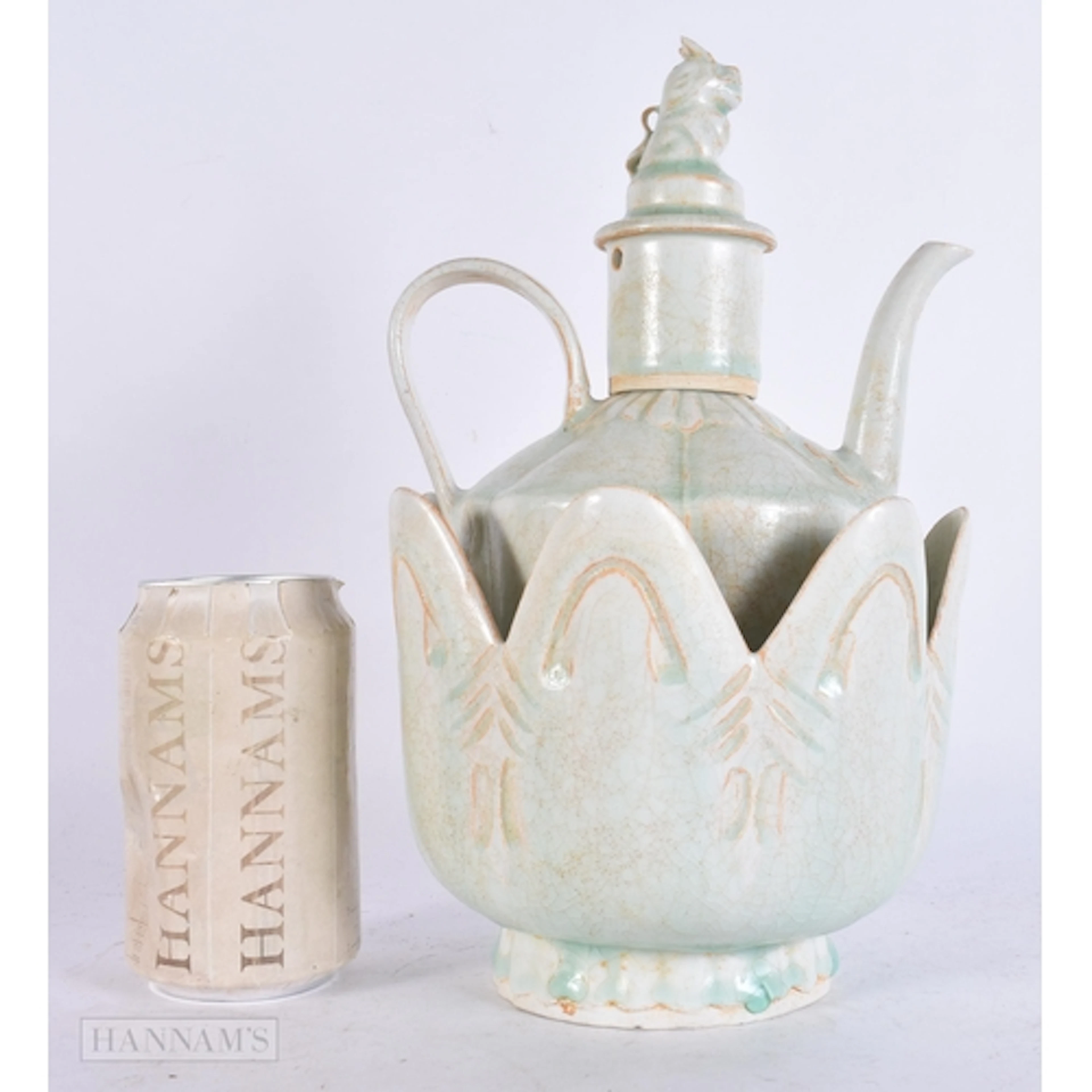 A CHINESE QINGBAI EWER COVER AND WARMING BASIN probably Sout...