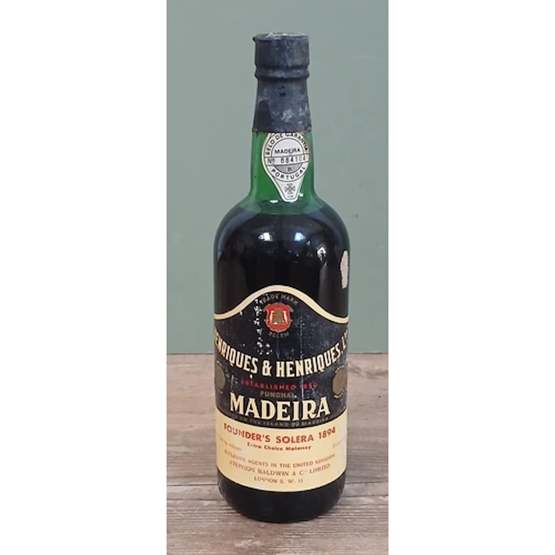 Henriques & Henriques Madeira Founder's Solera 1894.
