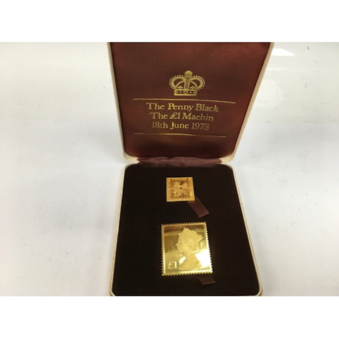 British Definitive Stamp Replica Issue: The Penny Black and ...