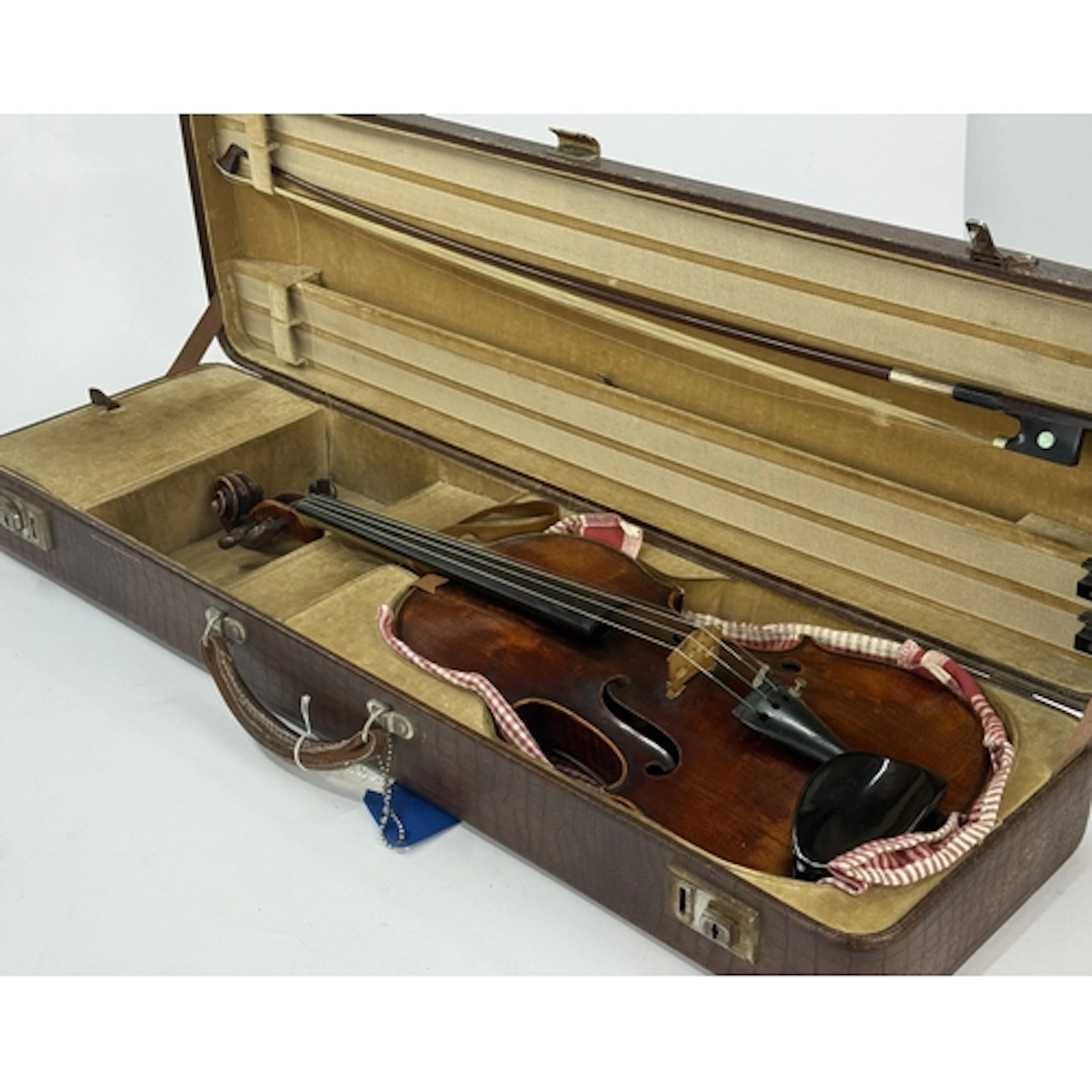 An antique French violin by Didier Nicolas l'aîné, 19th cent...