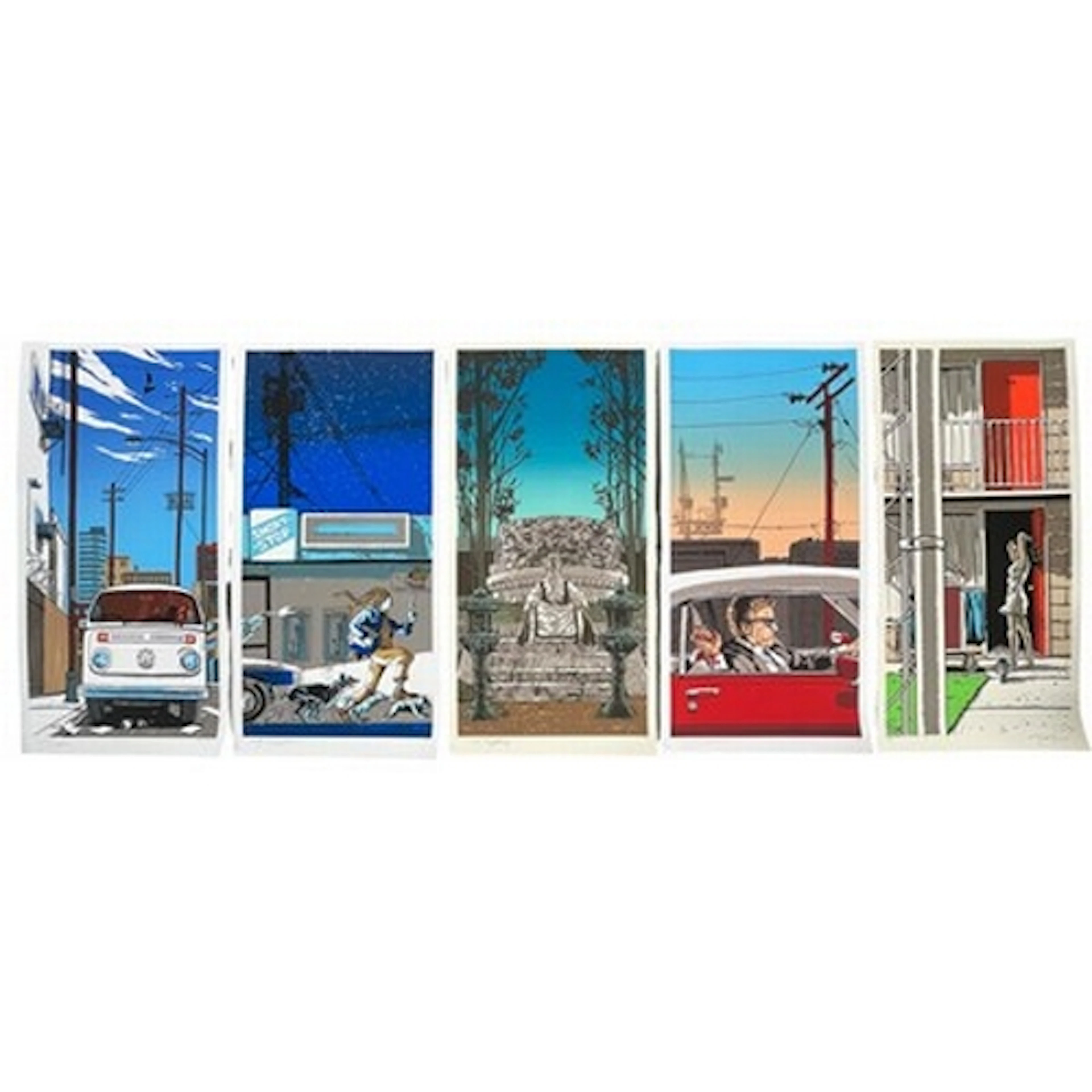 Tim Doyle (20th/21st Century) Five limited edition posters, ...