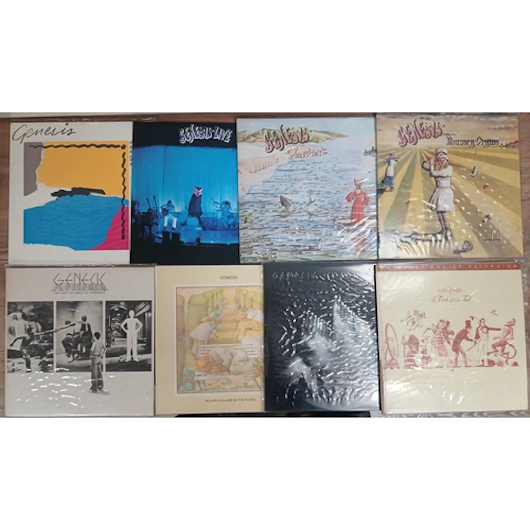 Genesis - a group of 8 LPs.