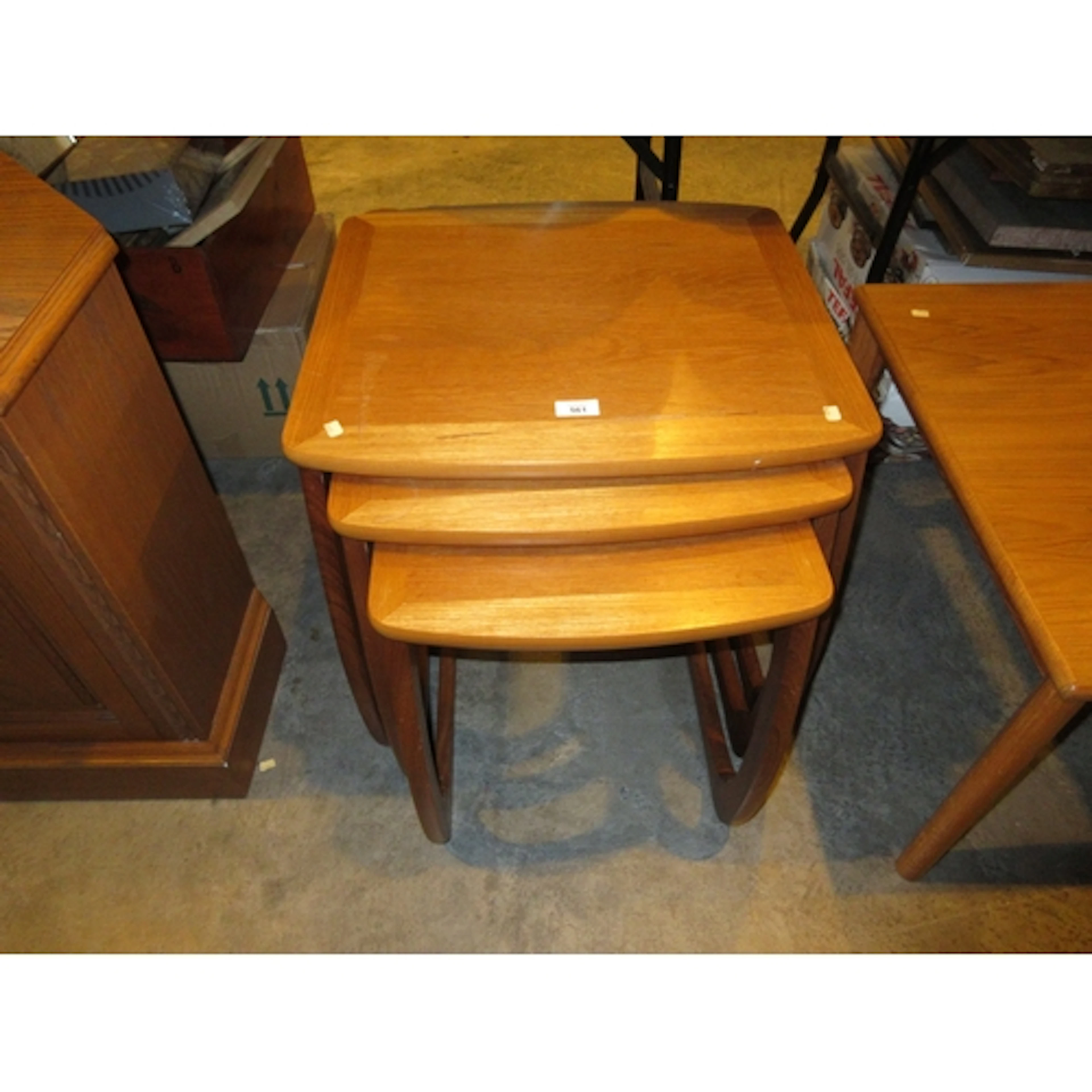 Parker Knoll Teak Nest of 3 Tables