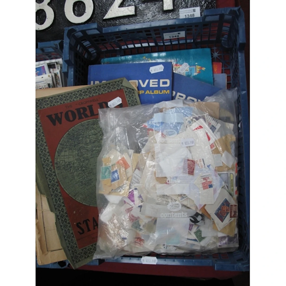 Stamps; A Collection of World albums, mainly modern, housed ...