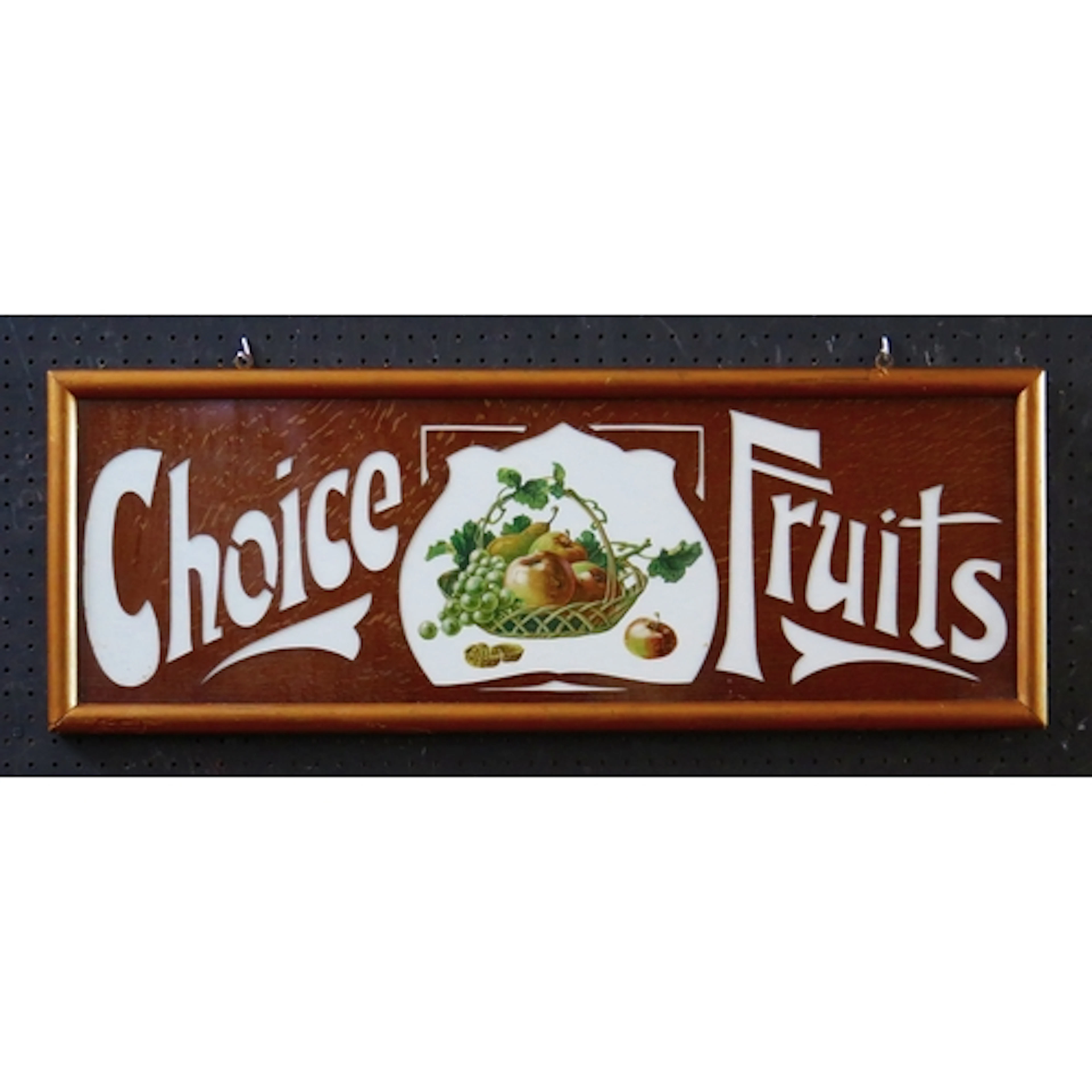 "Choice Fruits" - an early 20th century milk glass and fret ...