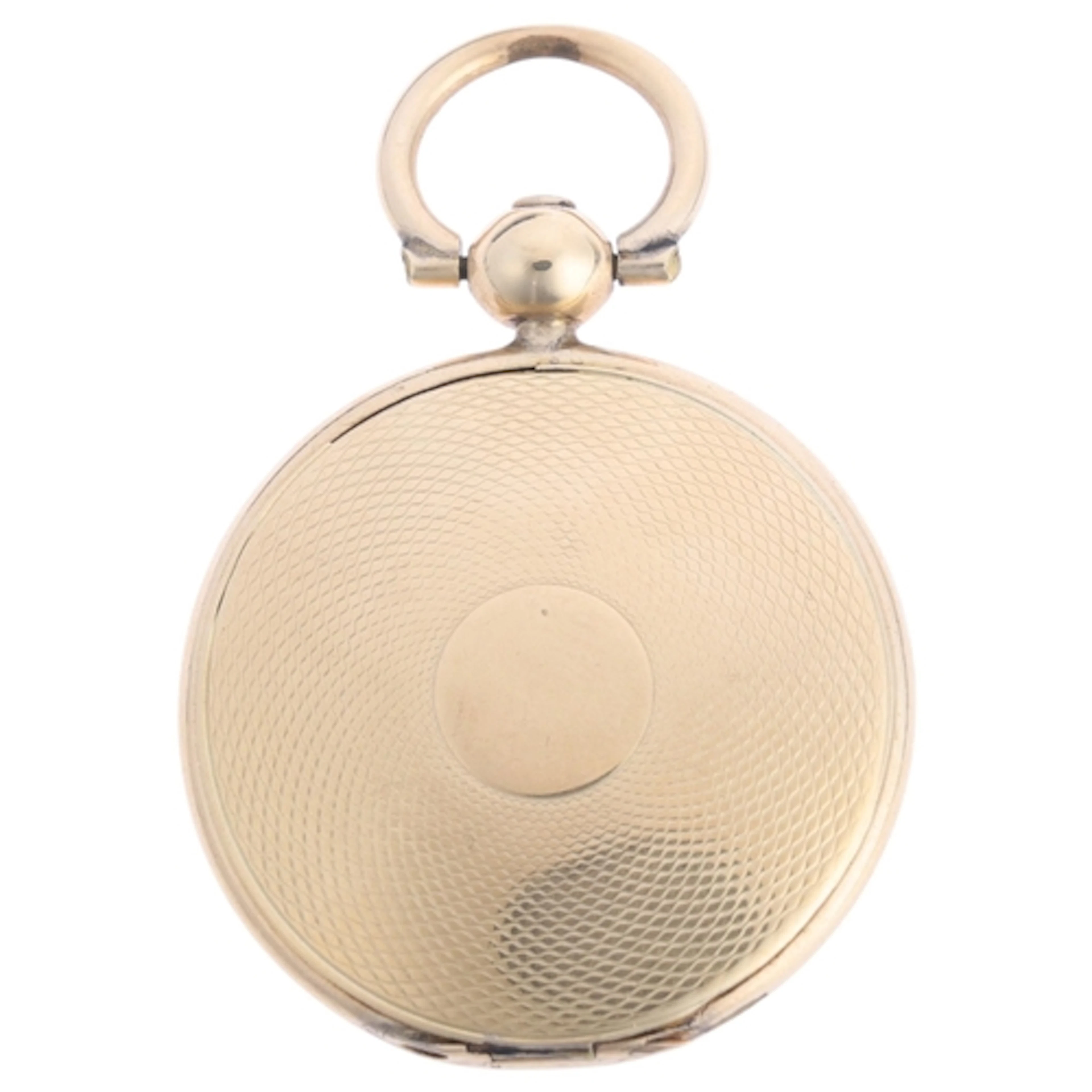 An Antique gold photo locket pendant, circa 1900, circular f...