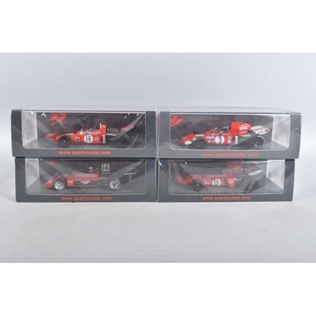 FOUR BOXED SEALED MINIMAX SPARK MODEL VEHICLES, to include a...