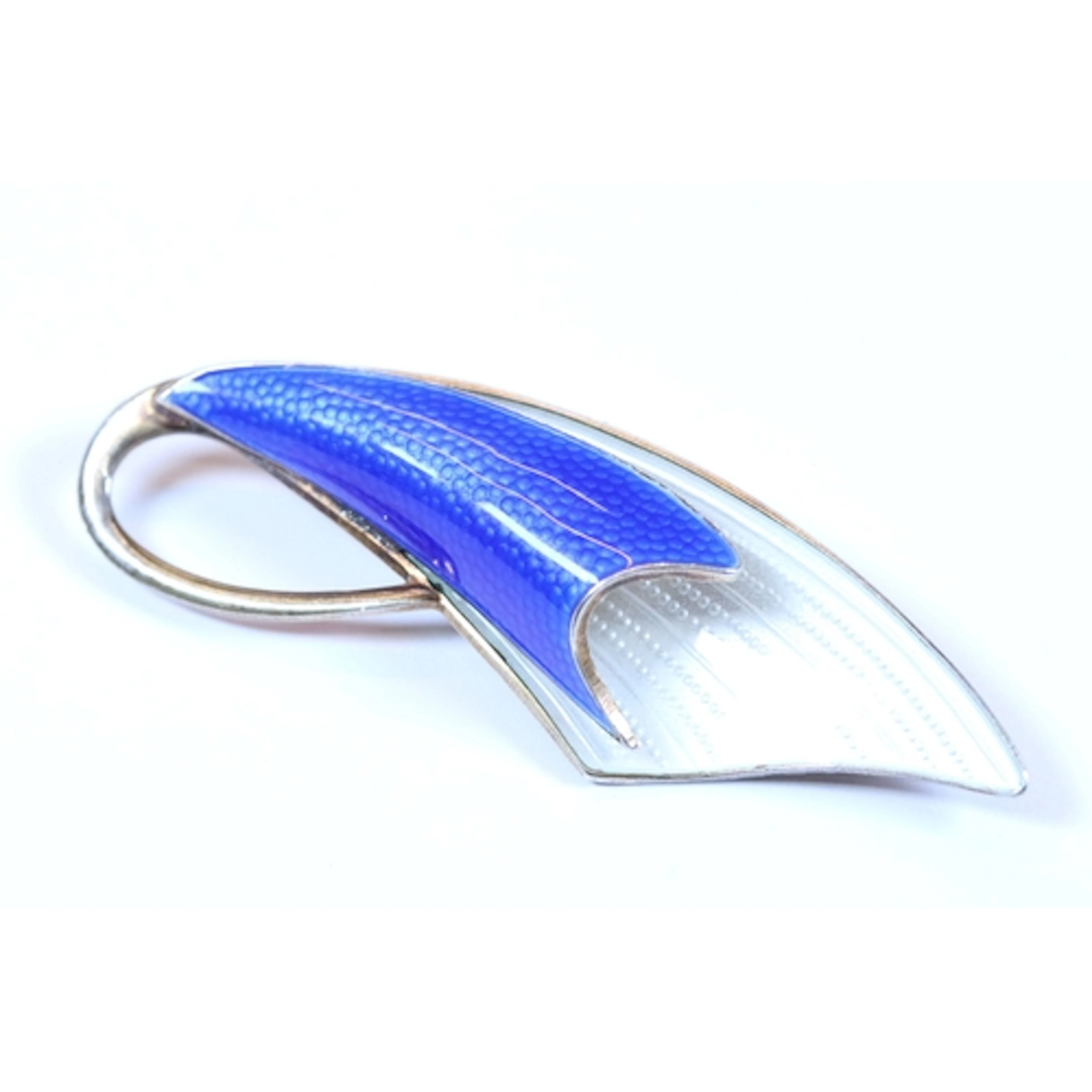 A vintage mid 20th century Norwegian 925 sterling silver and...