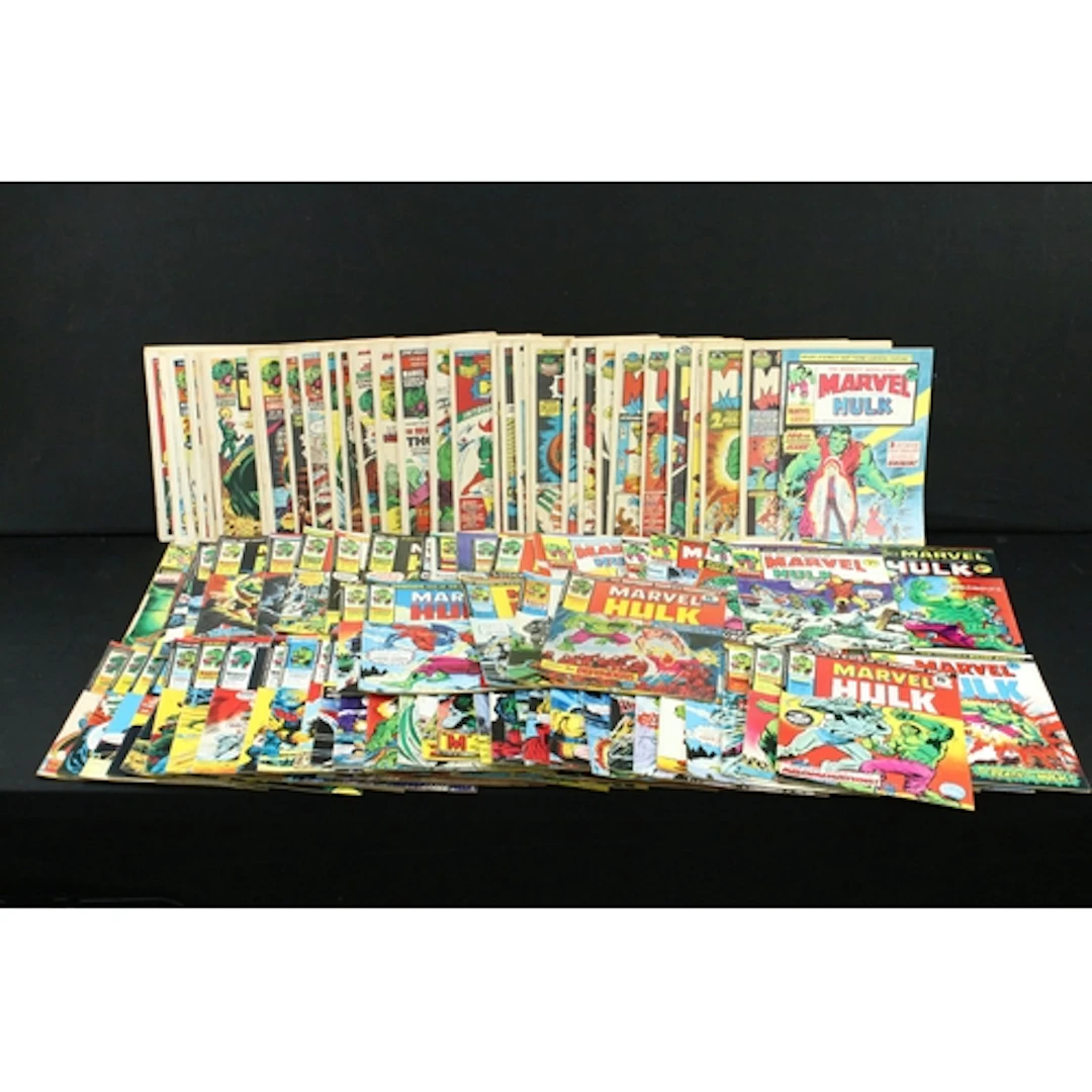 Comics - Collection of 148 Marvel UK Comics The Mighty World...
