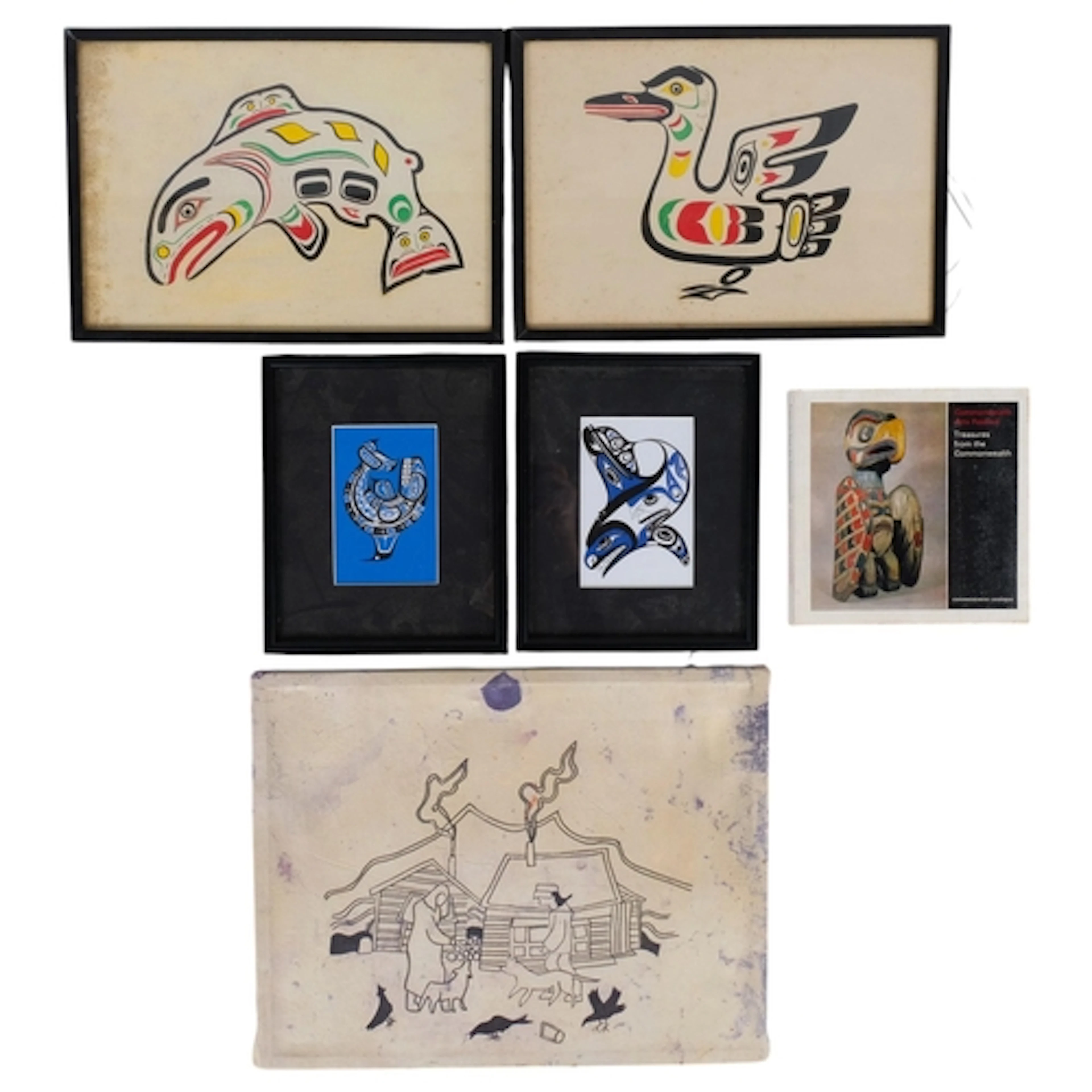 NATIVE AMERICAN INTEREST - a group of Canadian abstracts, an...
