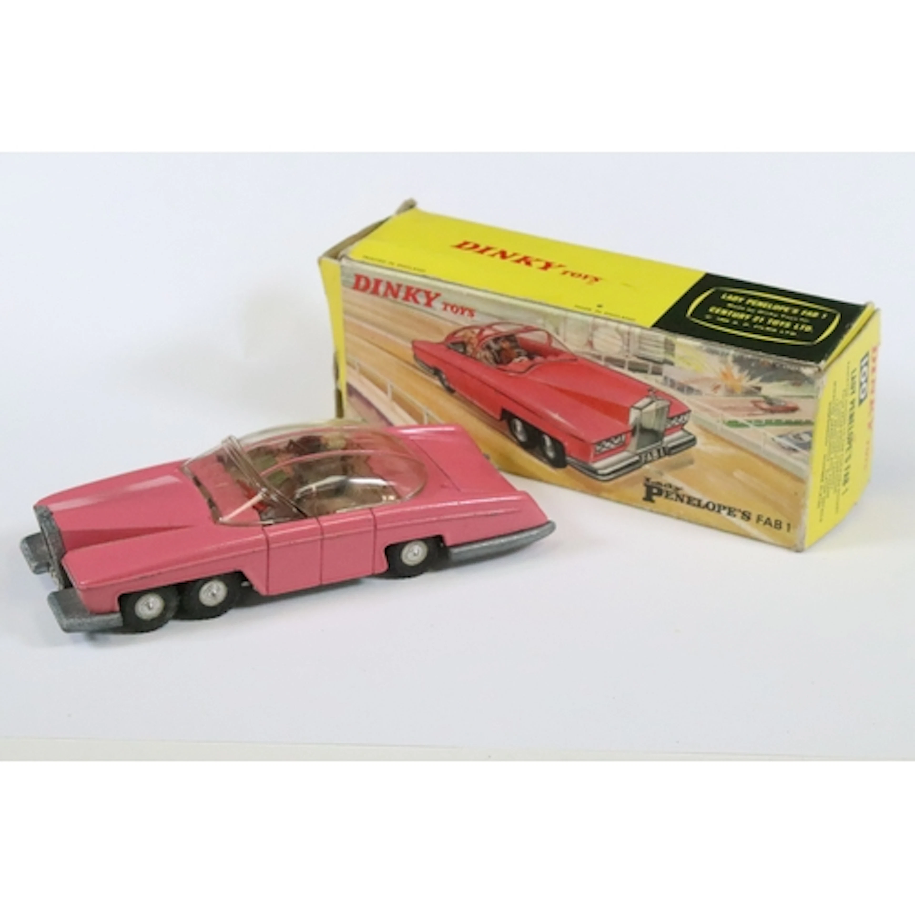 Boxed Dinky 100 Thunderbirds Lady Penelope's FAB 1 diecast m...