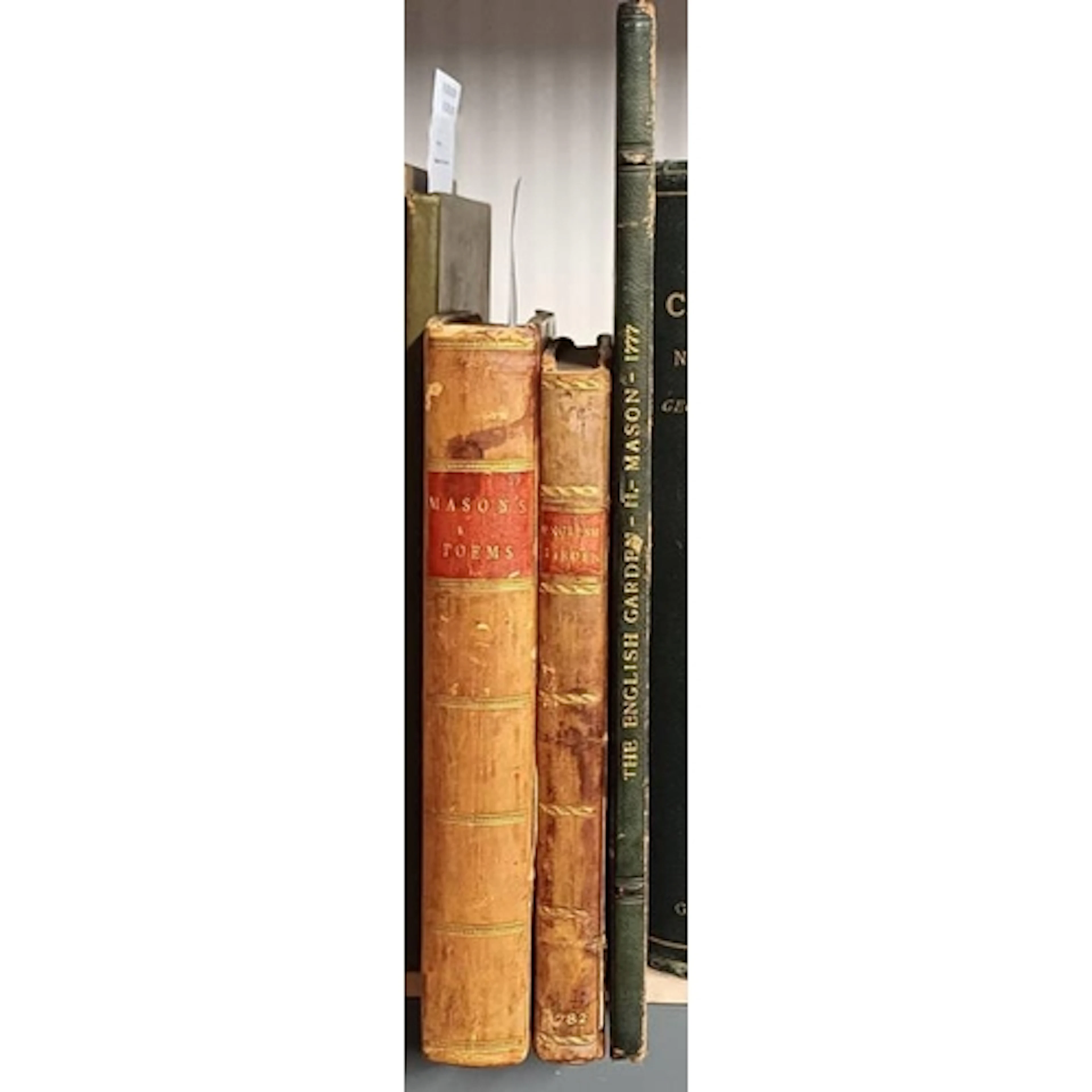 WILLIAM MASON: THE ENGLISH GARDEN: A POEM, DUBLIN IMPRINT, F...