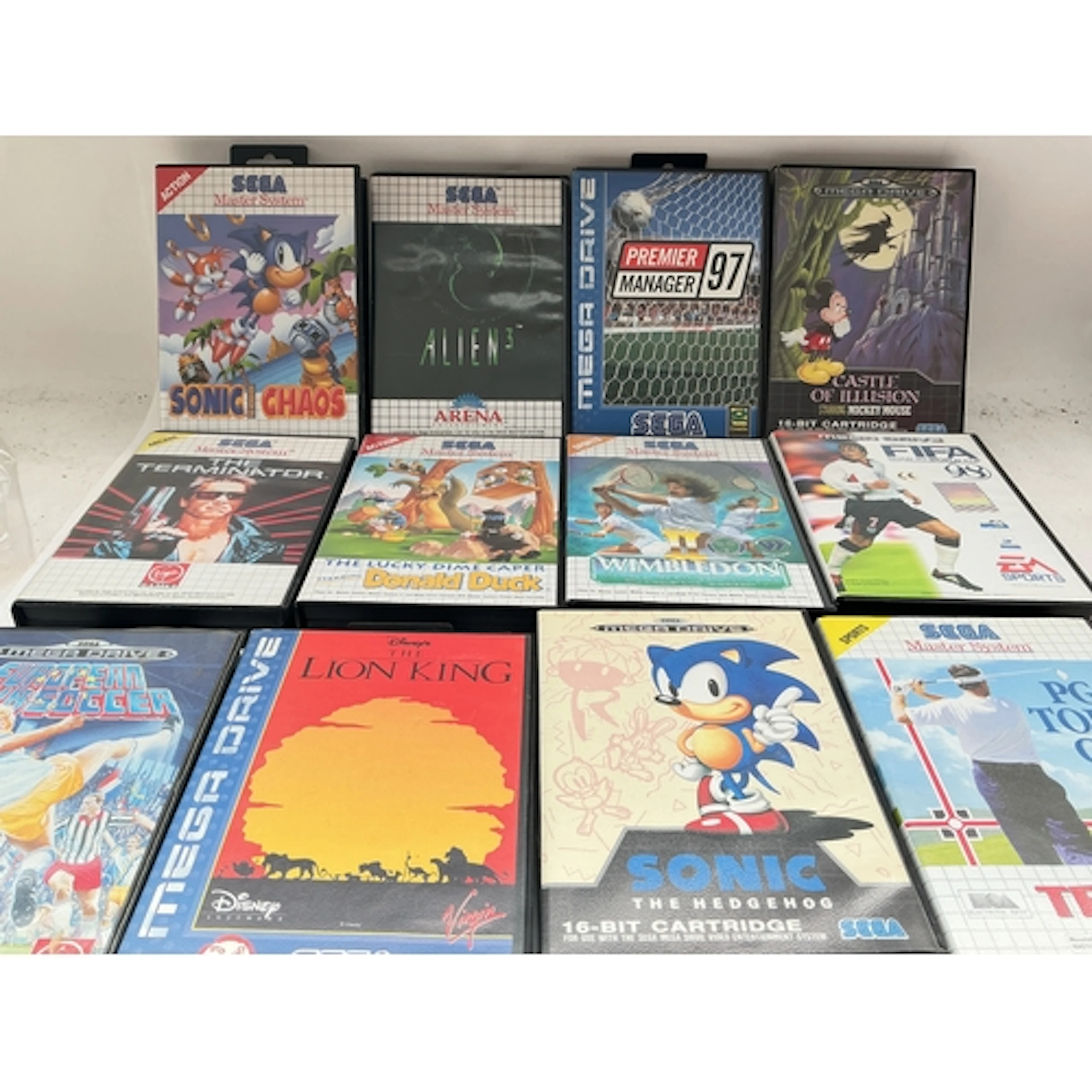 A Collection Of Boxed And Loose Sega Mega Drive/Master Syste...