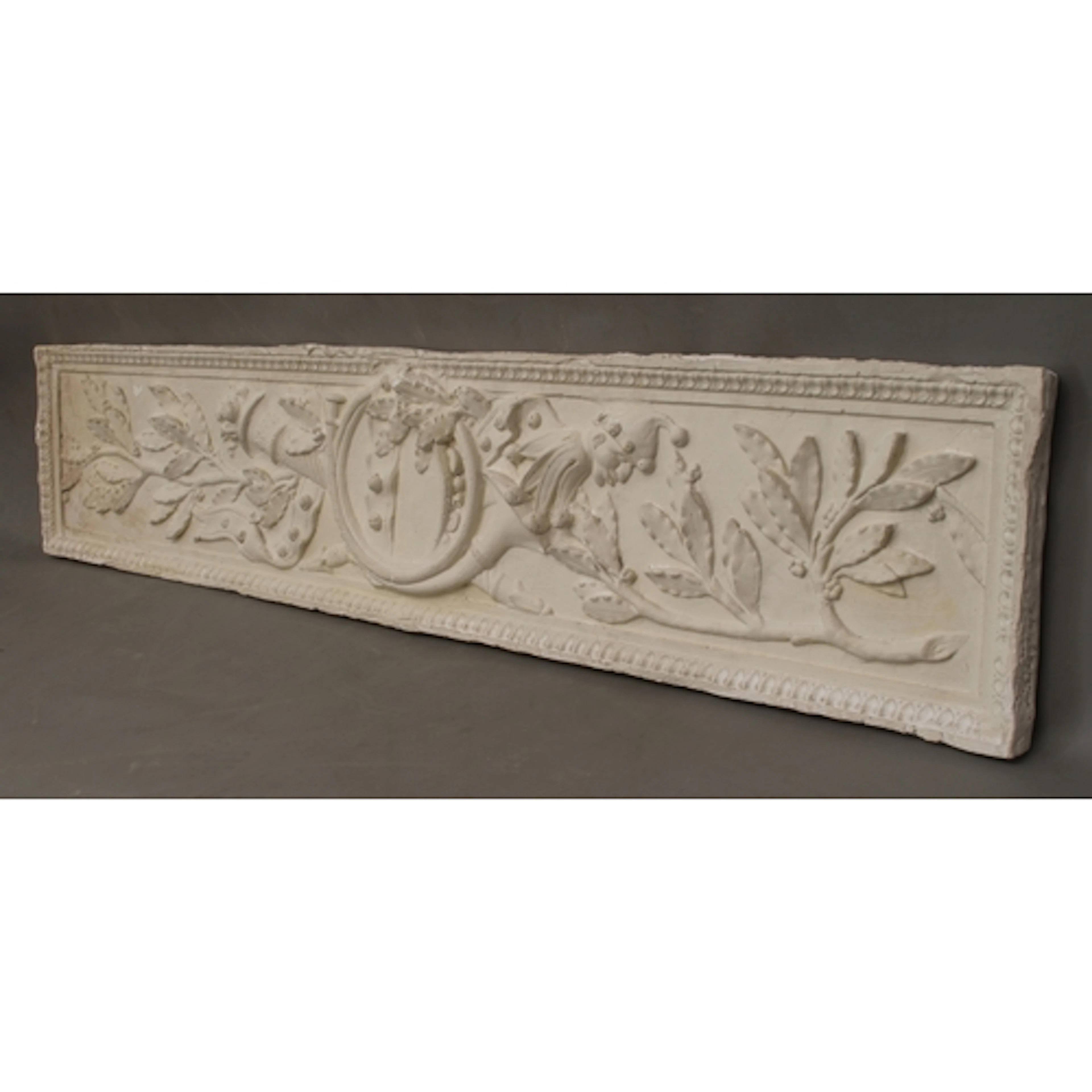A decorative moulded plaster frieze in the neo-classical 19t...