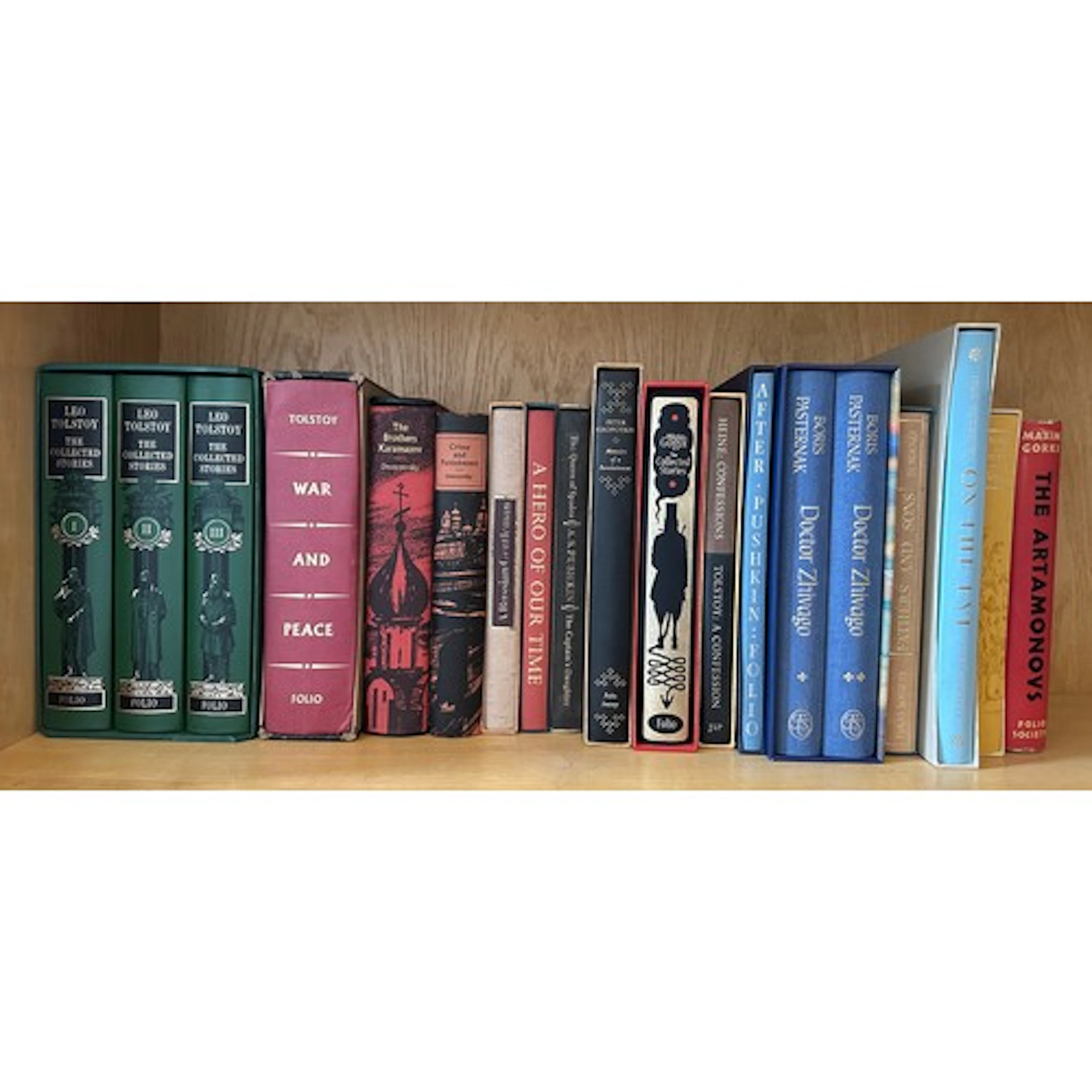 Folio Society Russian Literature: Leo Tolstoy 'The Collected...