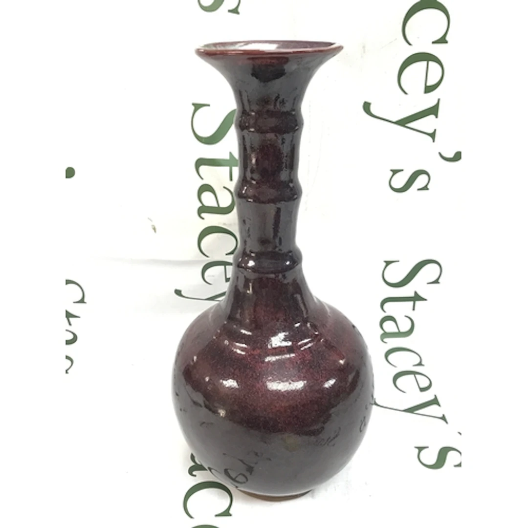 A large Chinese Sang De Bouef vase 36cm high NO RESERVE