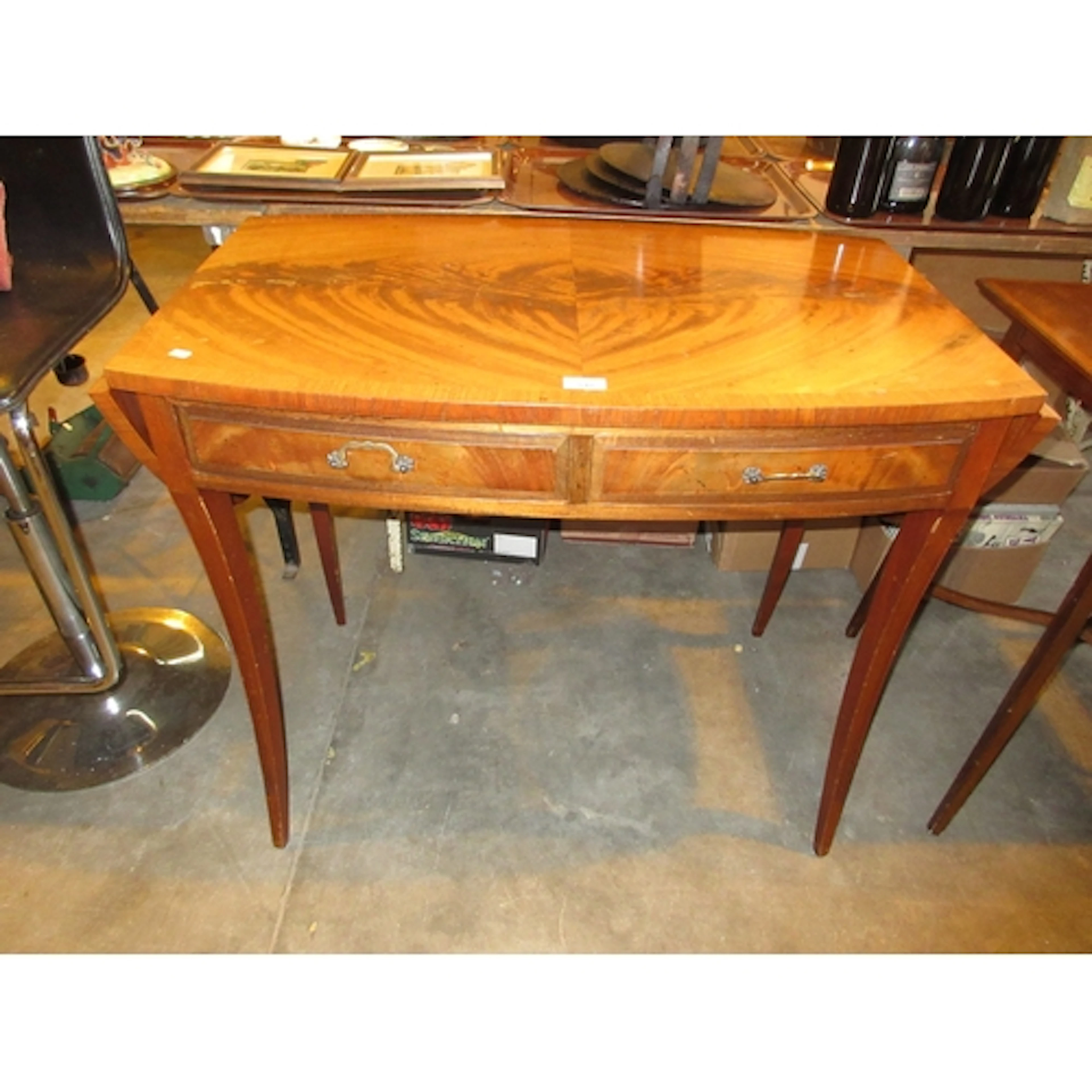 Reproduction Mahogany Sofa Table