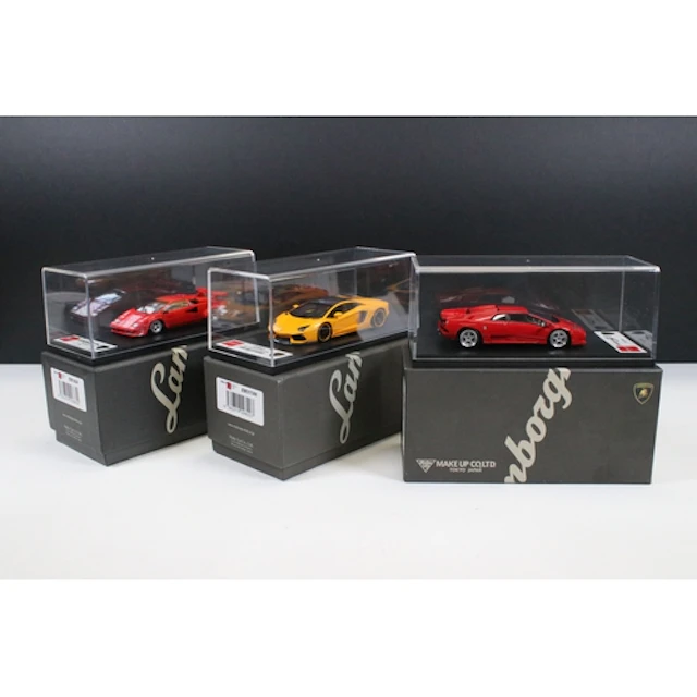 Three boxed / cased Eidolon Collection Make Up Co Ltd Tokyo ...