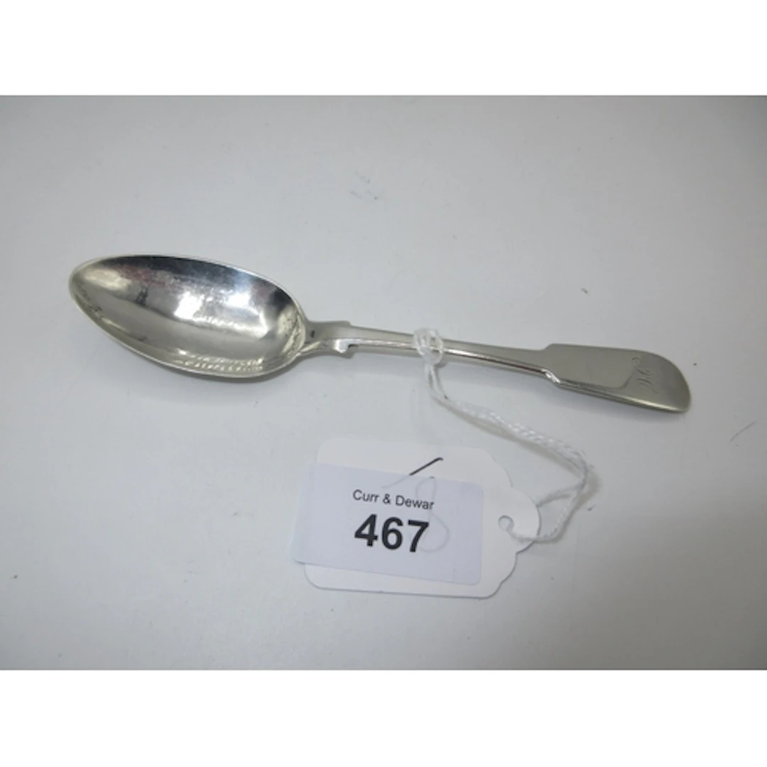 Scottish Provincial Silver Teaspoon by R & R Keay Perth, 16g