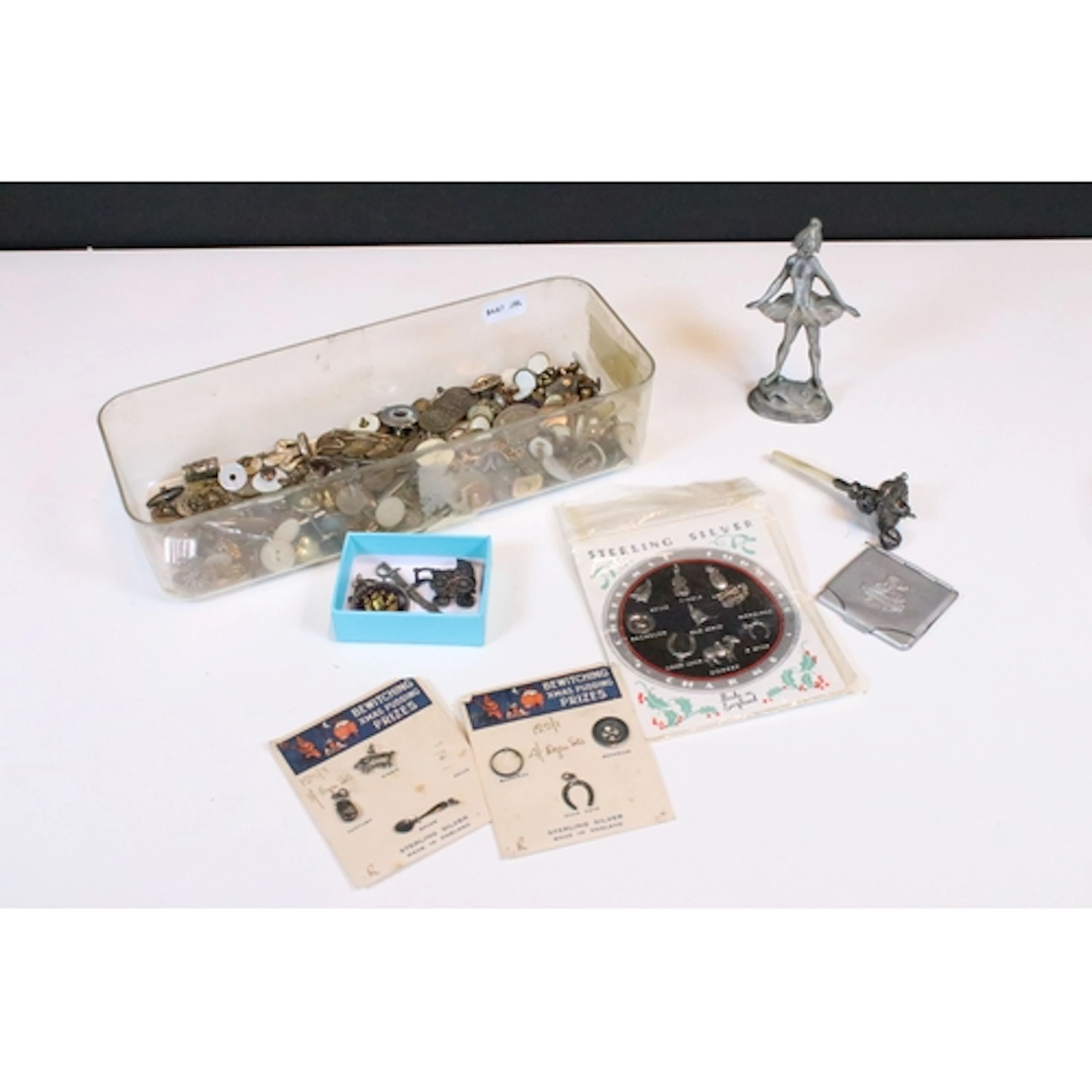 Early 20th century C.E.W sterling silver and mother-of-pearl...