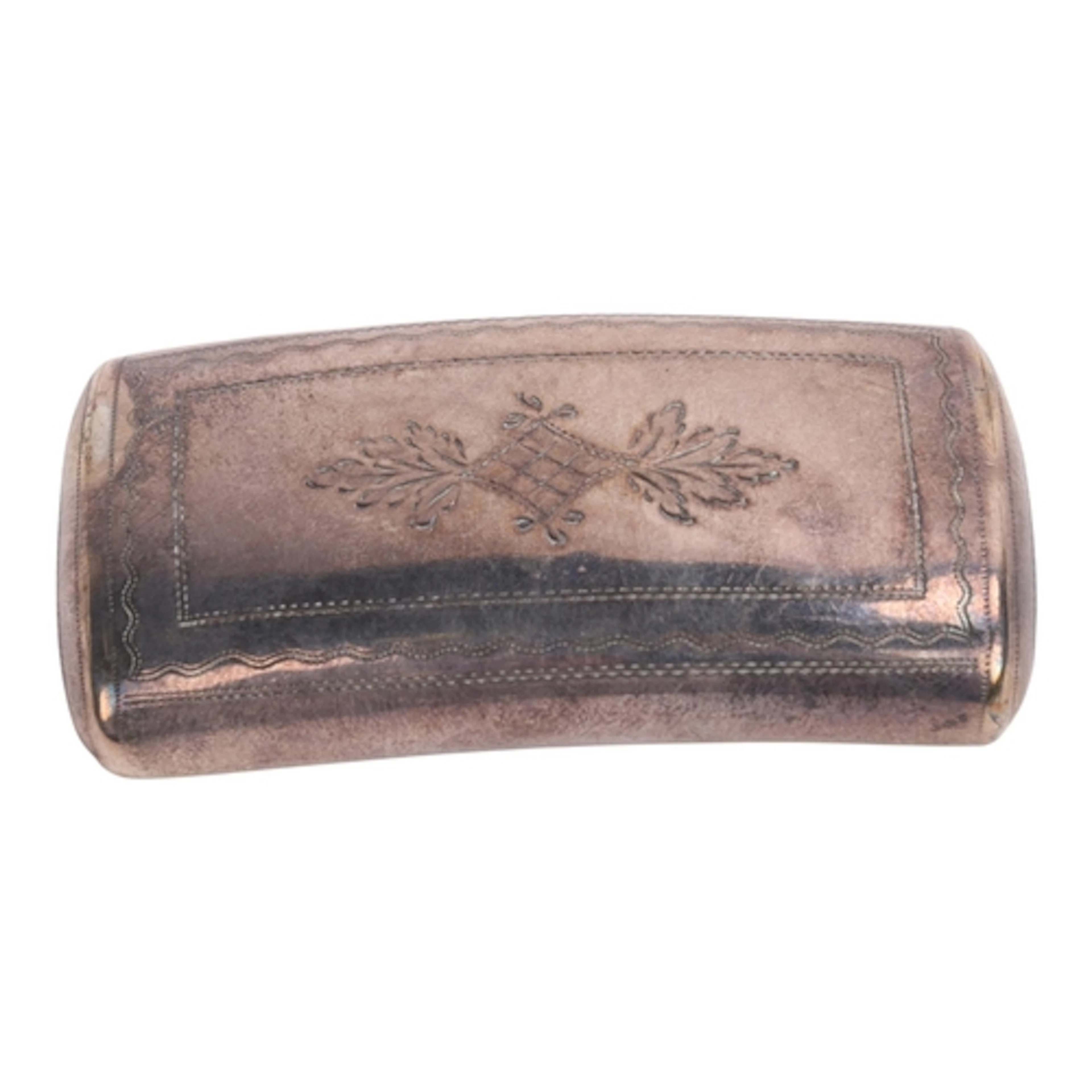 A William IV silver snuff box, William Simpson, no date lett...
