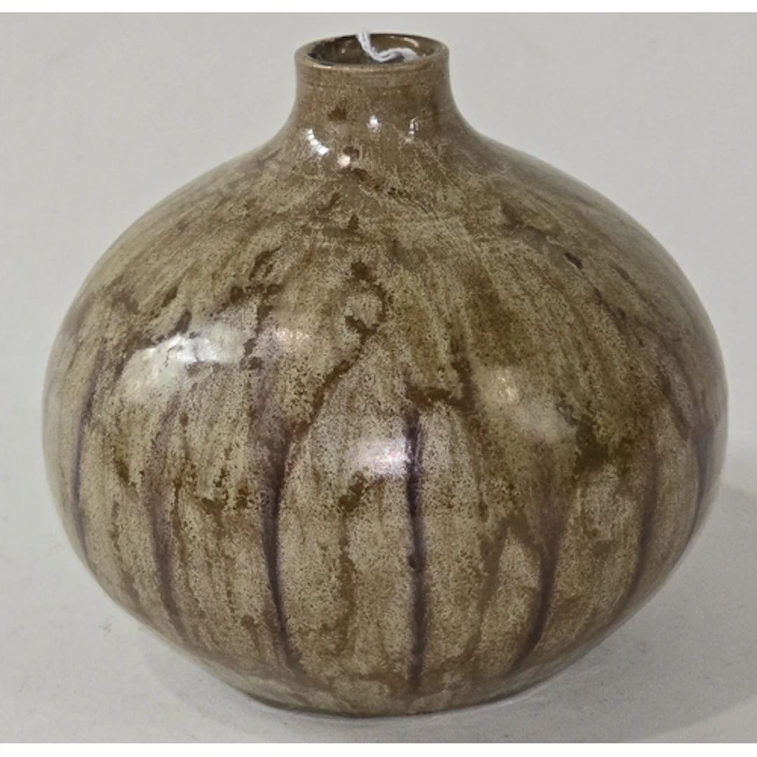 Poole Pottery Atlantis glazed onion vase by Guy Sydenham and...