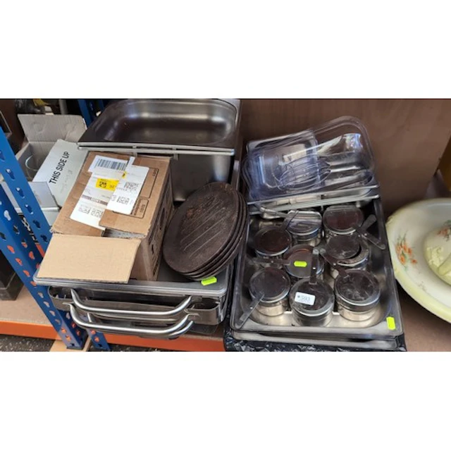 A quantity of commercial catering equipment, including Olymp...